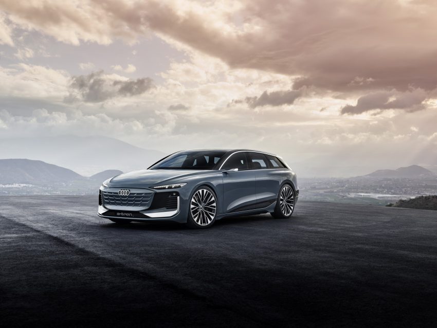 2022 Audi A6 Avant e-tron Concept - Front Three-Quarter Wallpaper 850x638 #19