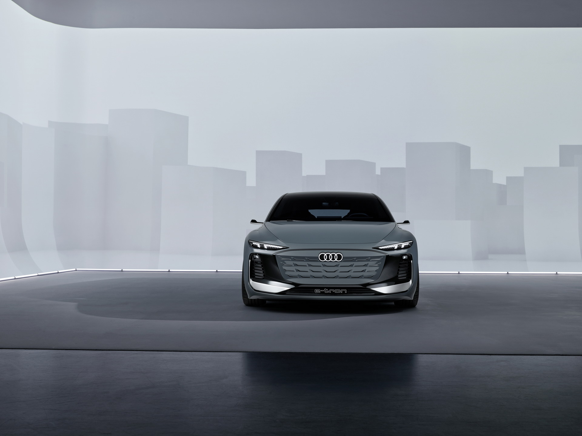 Download 2022 Audi A6 Avant e-tron Concept - Front HD Wallpaper 1920x1440 #39