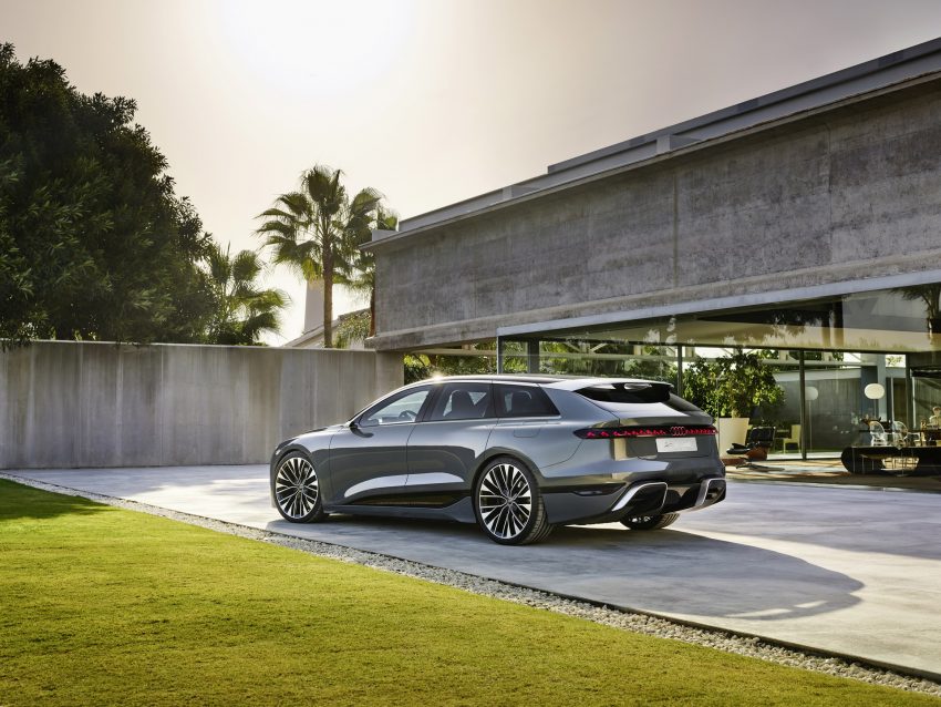 2022 Audi A6 Avant e-tron Concept - Rear Three-Quarter Wallpaper 850x638 #9