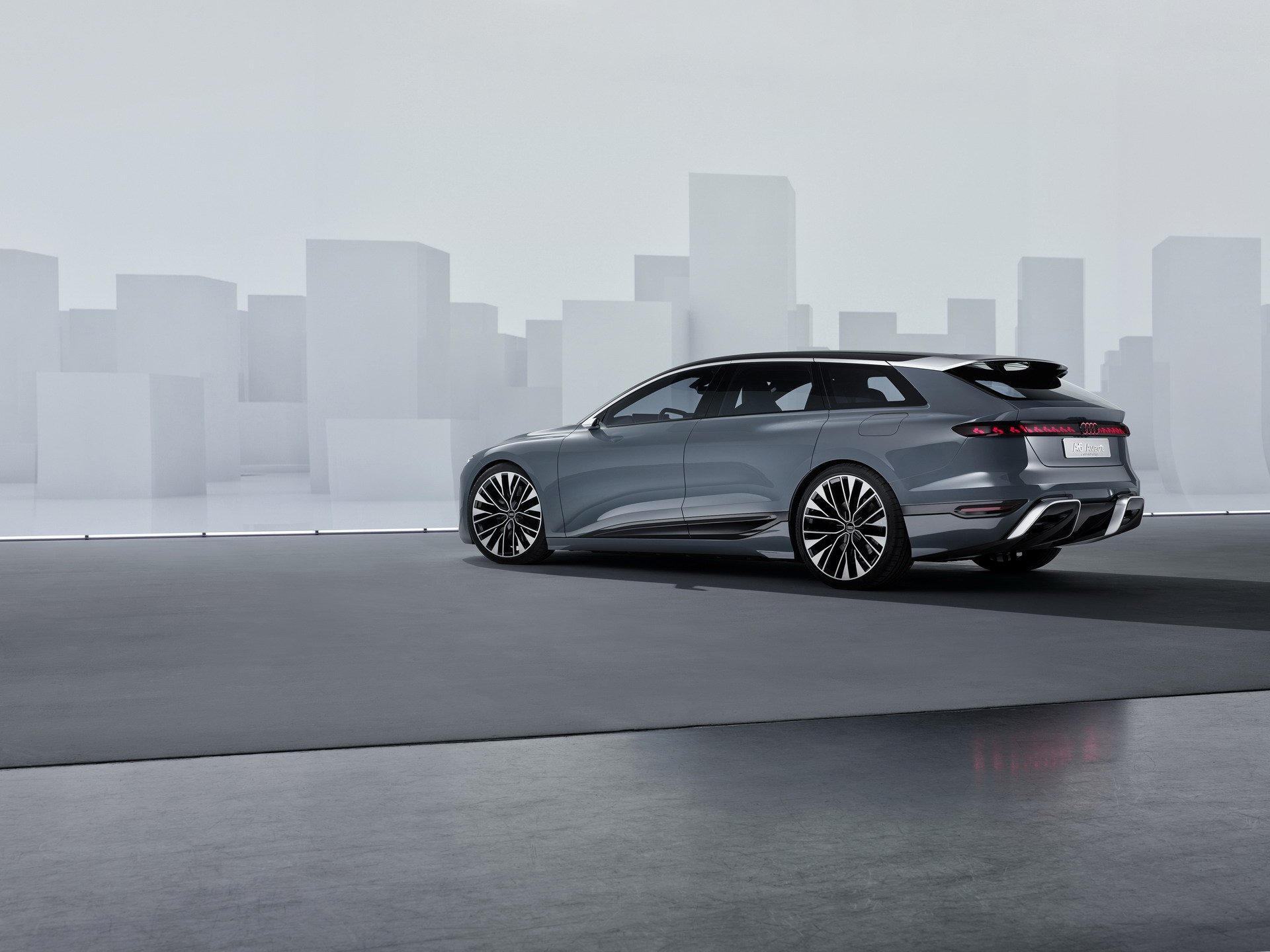 Download 2022 Audi A6 Avant e-tron Concept - Rear Three-Quarter HD Wallpaper 1920x1440 #41
