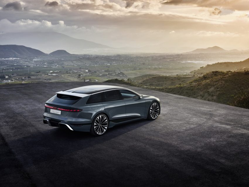 2022 Audi A6 Avant e-tron Concept - Rear Three-Quarter Wallpaper 850x638 #15