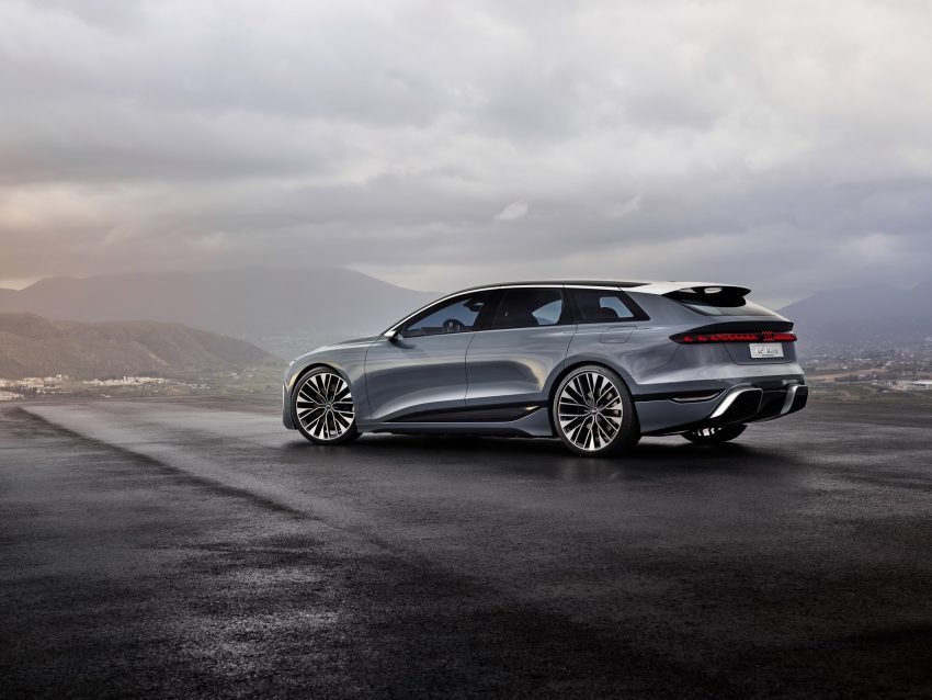 2022 Audi A6 Avant e-tron Concept - Rear Three-Quarter Wallpaper 850x638 #22