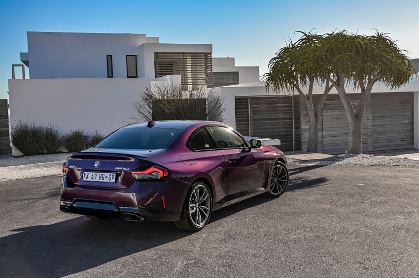 2022 BMW M240i Coupé - SA version - Rear Three-Quarter Wallpaper 850x565 #13