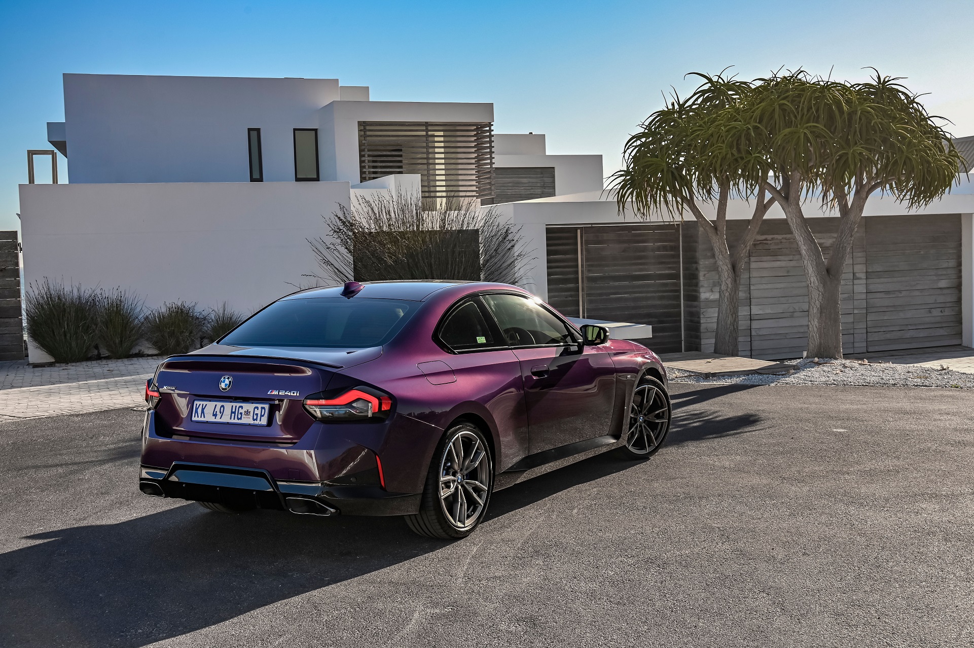Download 2022 BMW M240i Coupé - SA version - Rear Three-Quarter HD Wallpaper 1921x1278 #13