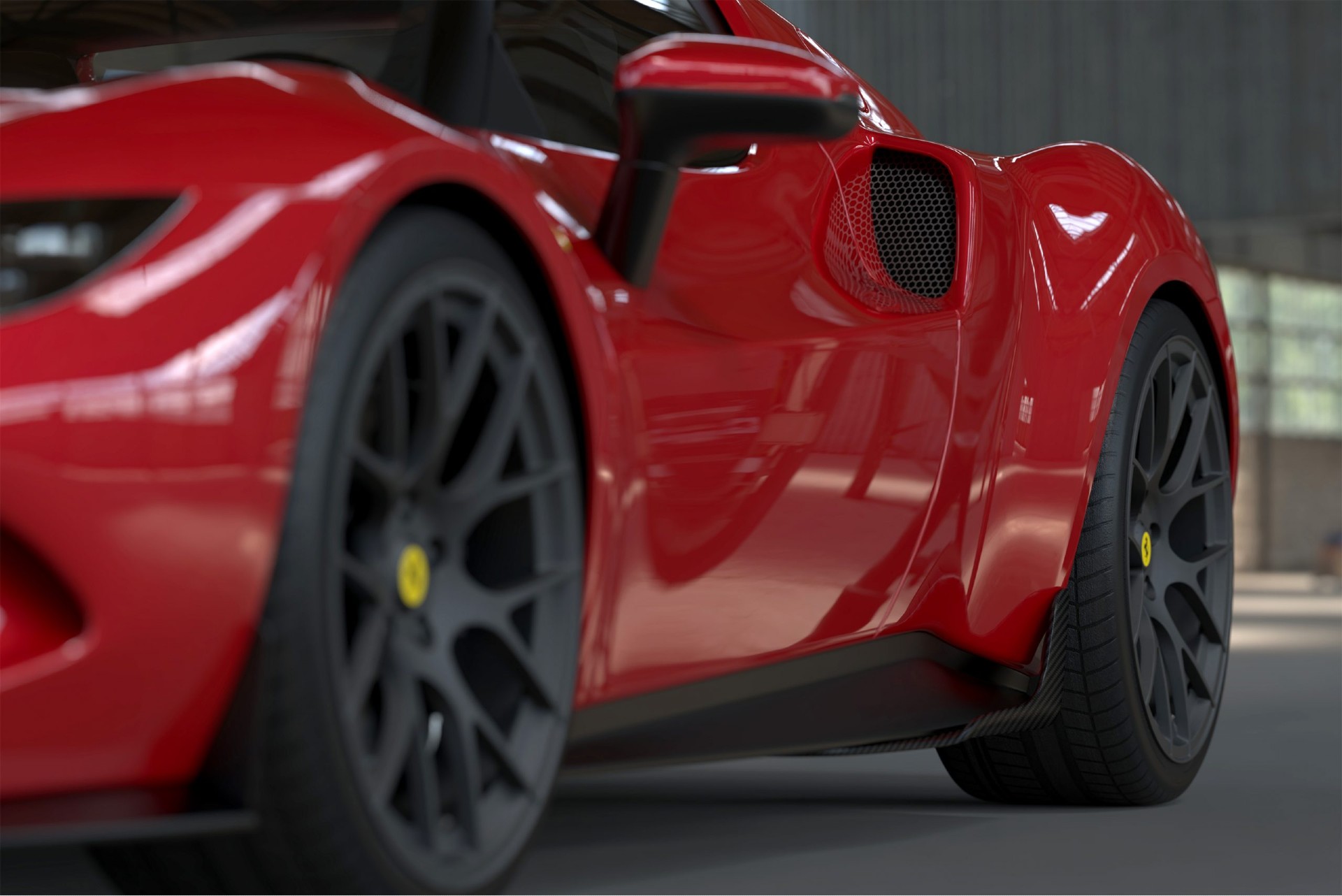 Download 2022 Ferrari 296 GTB Squalo by DMC - Detail HD Wallpaper 1920x1282 #7