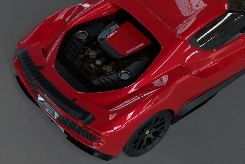 2022 Ferrari 296 GTB Squalo by DMC - Top Wallpaper 850x568 #11