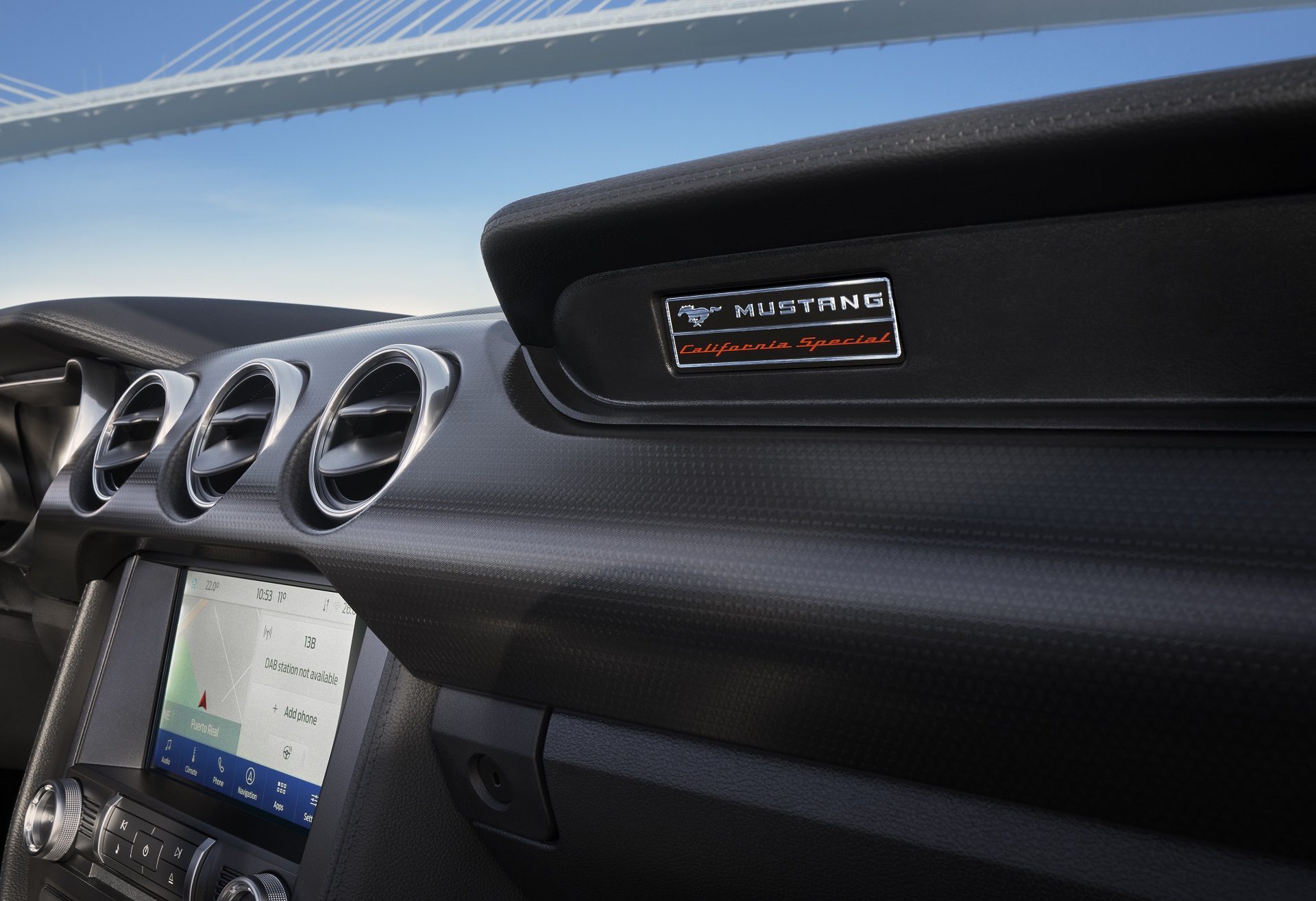 Download 2022 Ford Mustang California Special - Central Console HD Wallpaper 1920x1315 #25