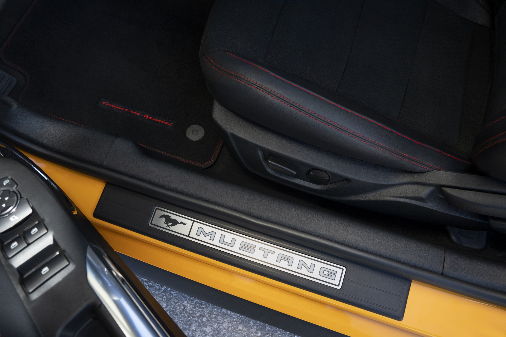 Download 2022 Ford Mustang California Special - Door Sill HD Wallpaper 1920x1280 #24