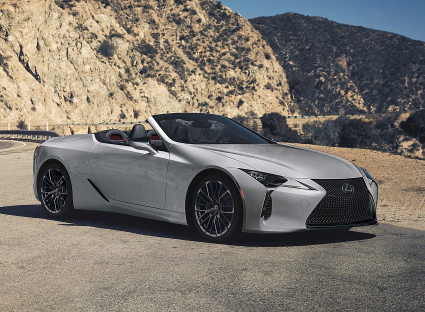 2022 Lexus LC 500 Inspiration Series - Front Three-Quarter Wallpaper 850x624 #1