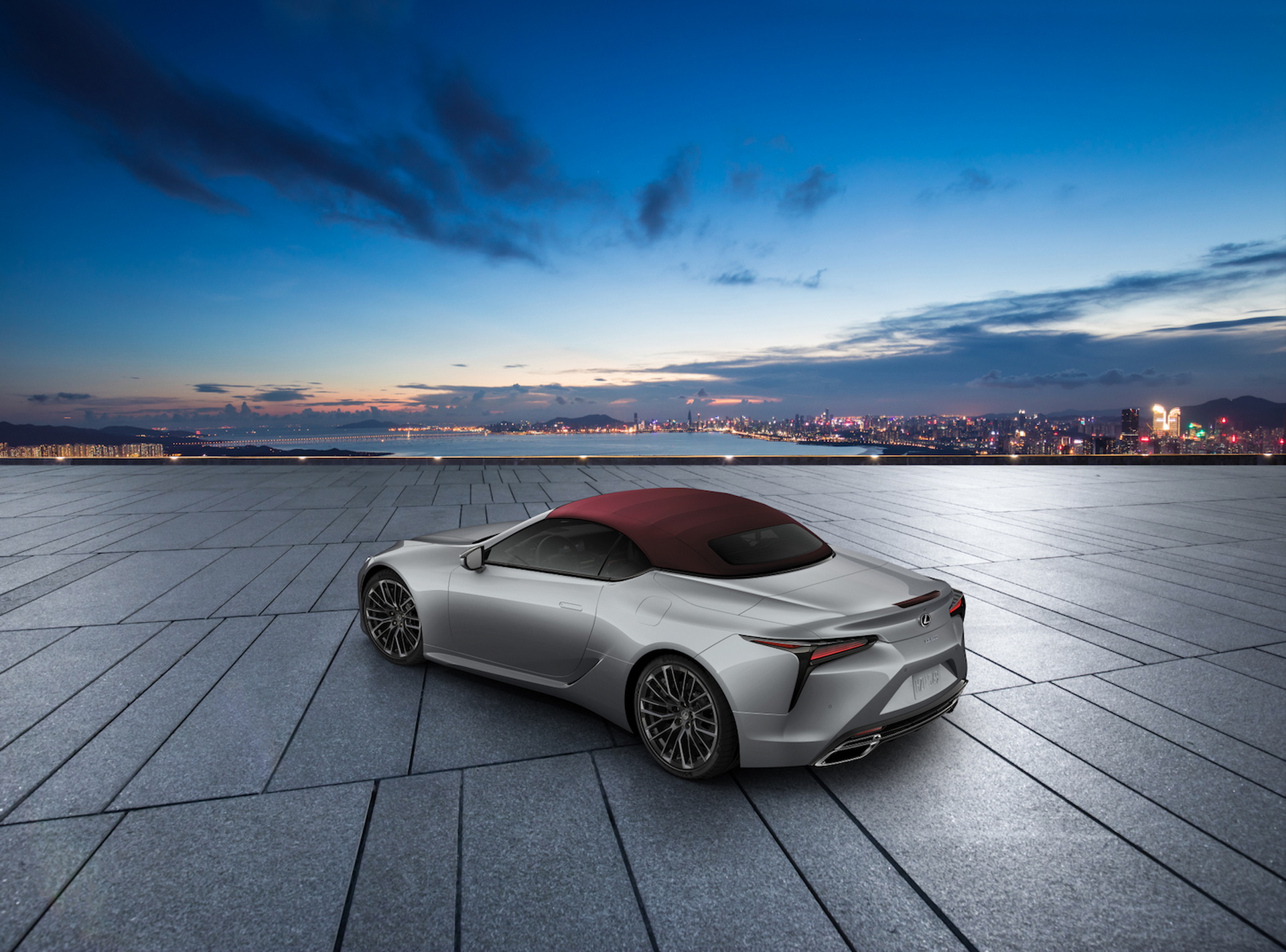 Download 2022 Lexus LC 500 Inspiration Series - Rear Three-Quarter HD Wallpaper 1920x1422 #3