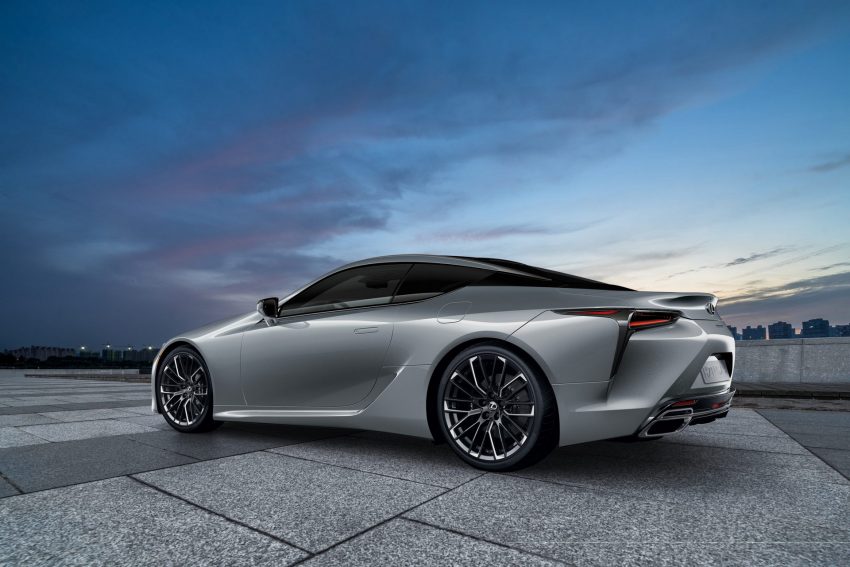 2022 Lexus LC 500 Inspiration Series - Rear Three-Quarter Wallpaper 850x567 #4