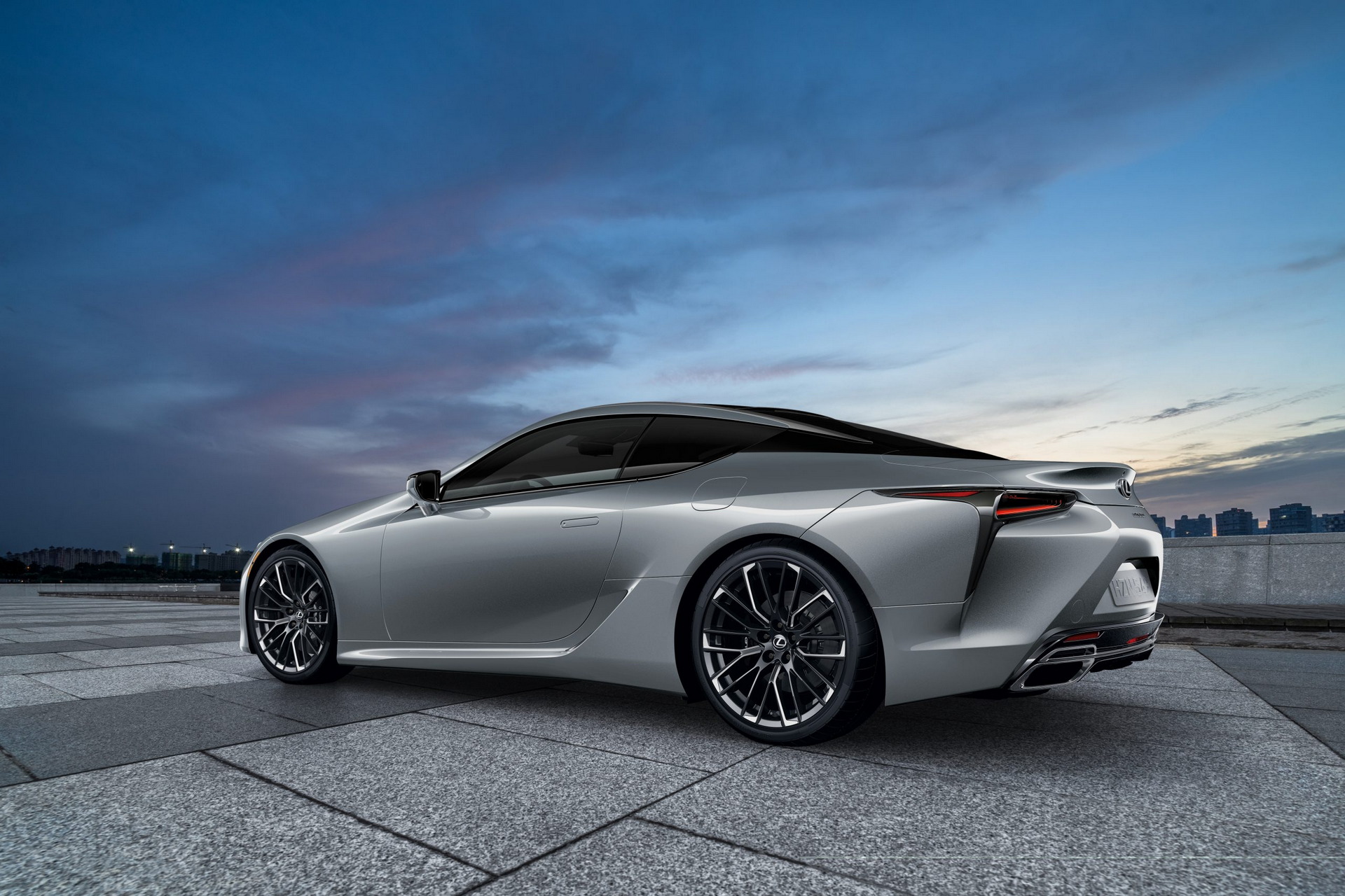 Download 2022 Lexus LC 500 Inspiration Series - Rear Three-Quarter HD Wallpaper 1920x1280 #4