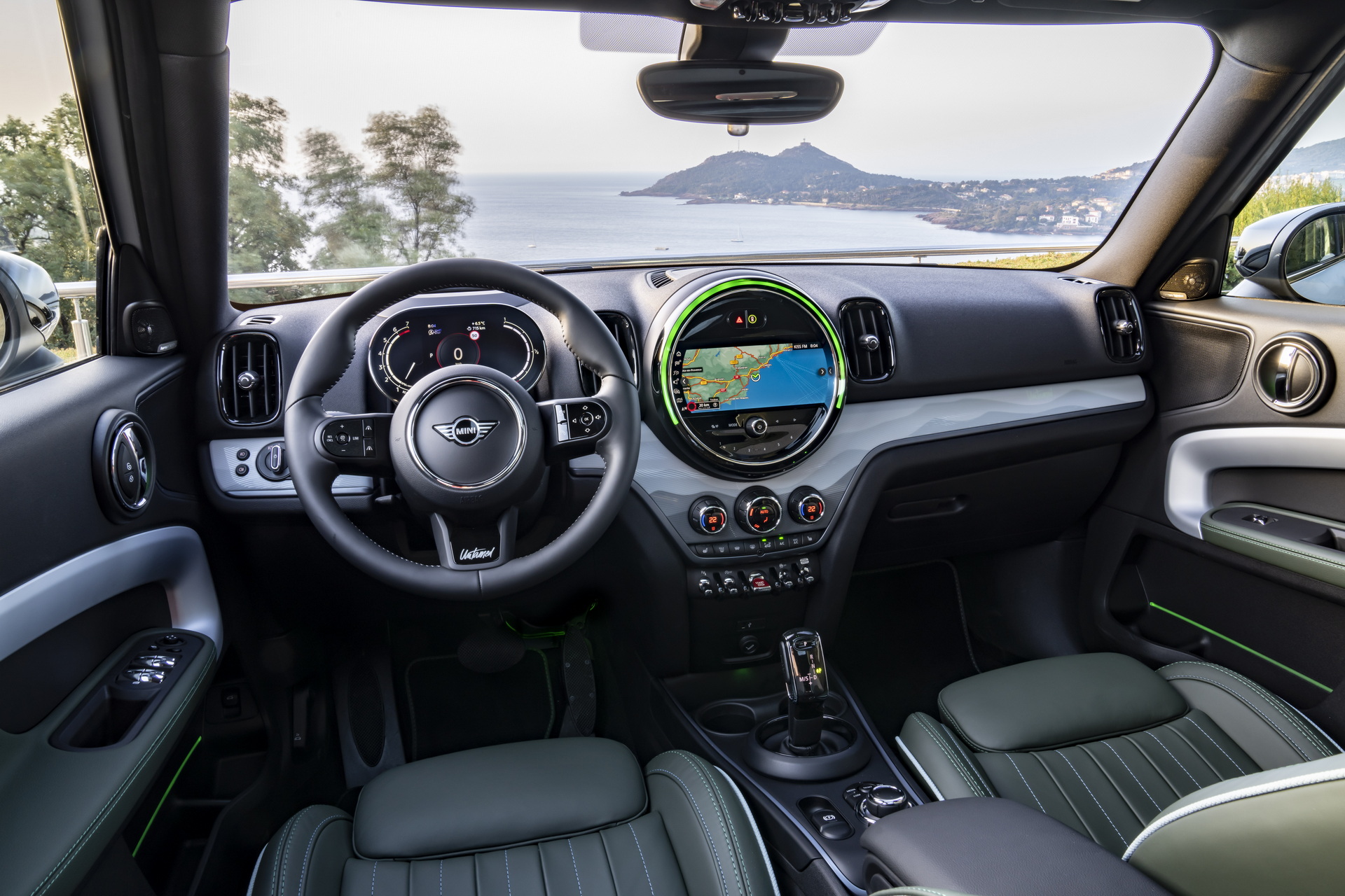 Download 2022 MINI Cooper S Countryman ALL4 Untamed Edition - Interior, Cockpit HD Wallpaper 1920x1280 #114