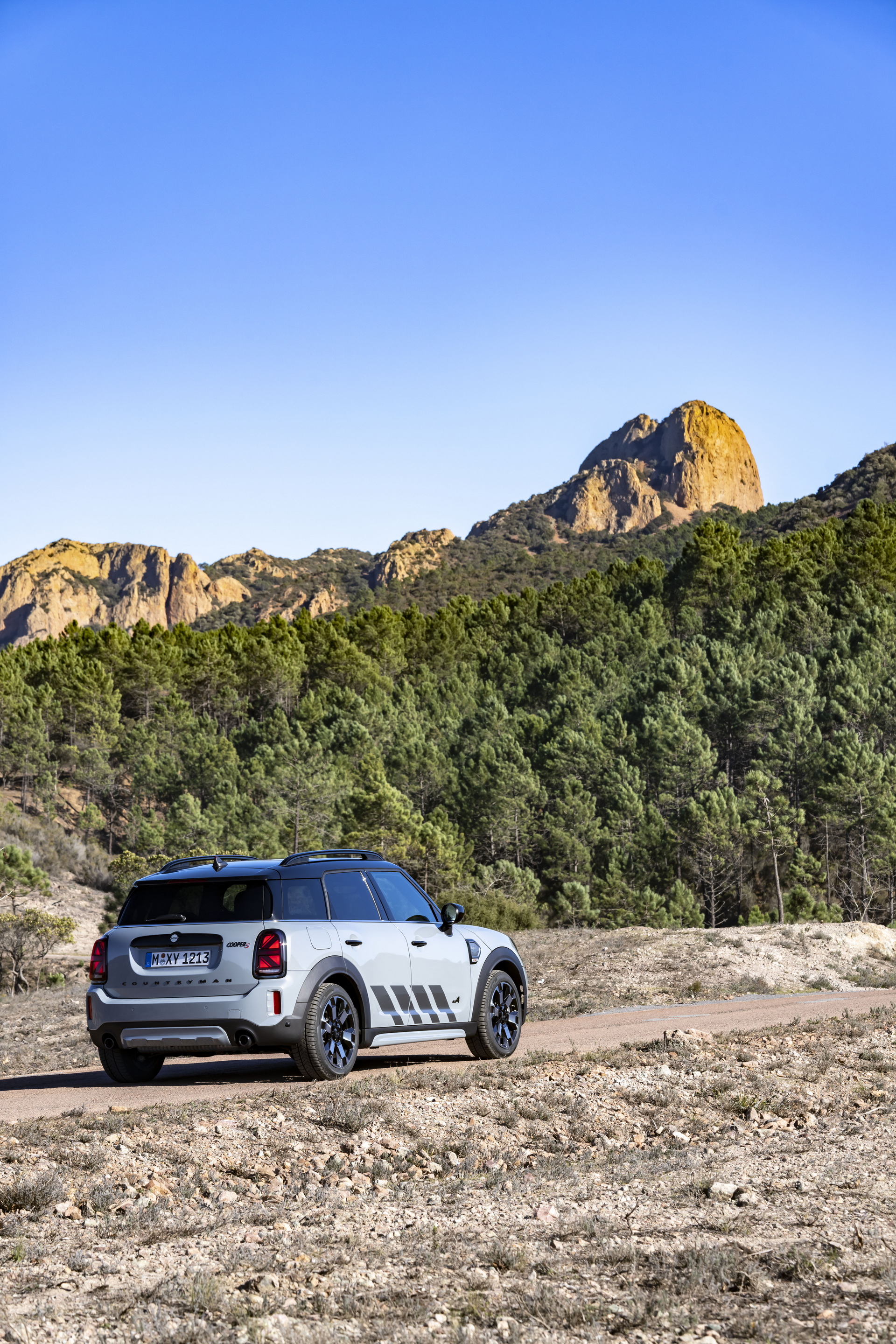Download 2022 MINI Cooper S Countryman ALL4 Untamed Edition - Rear Three-Quarter HD Phone Wallpaper 1920x2880 #11