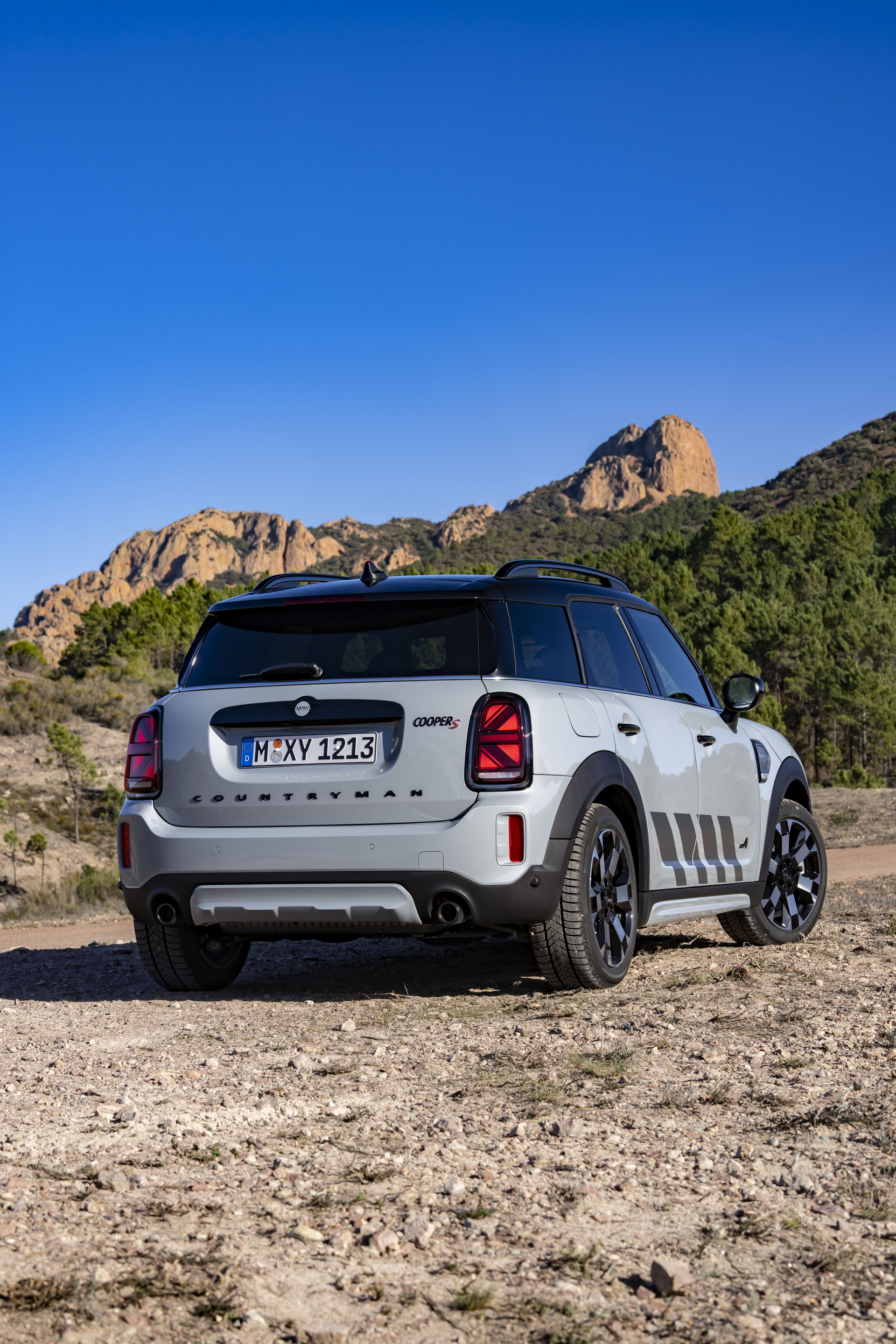 Download 2022 MINI Cooper S Countryman ALL4 Untamed Edition - Rear HD Phone Wallpaper 1920x2880 #6