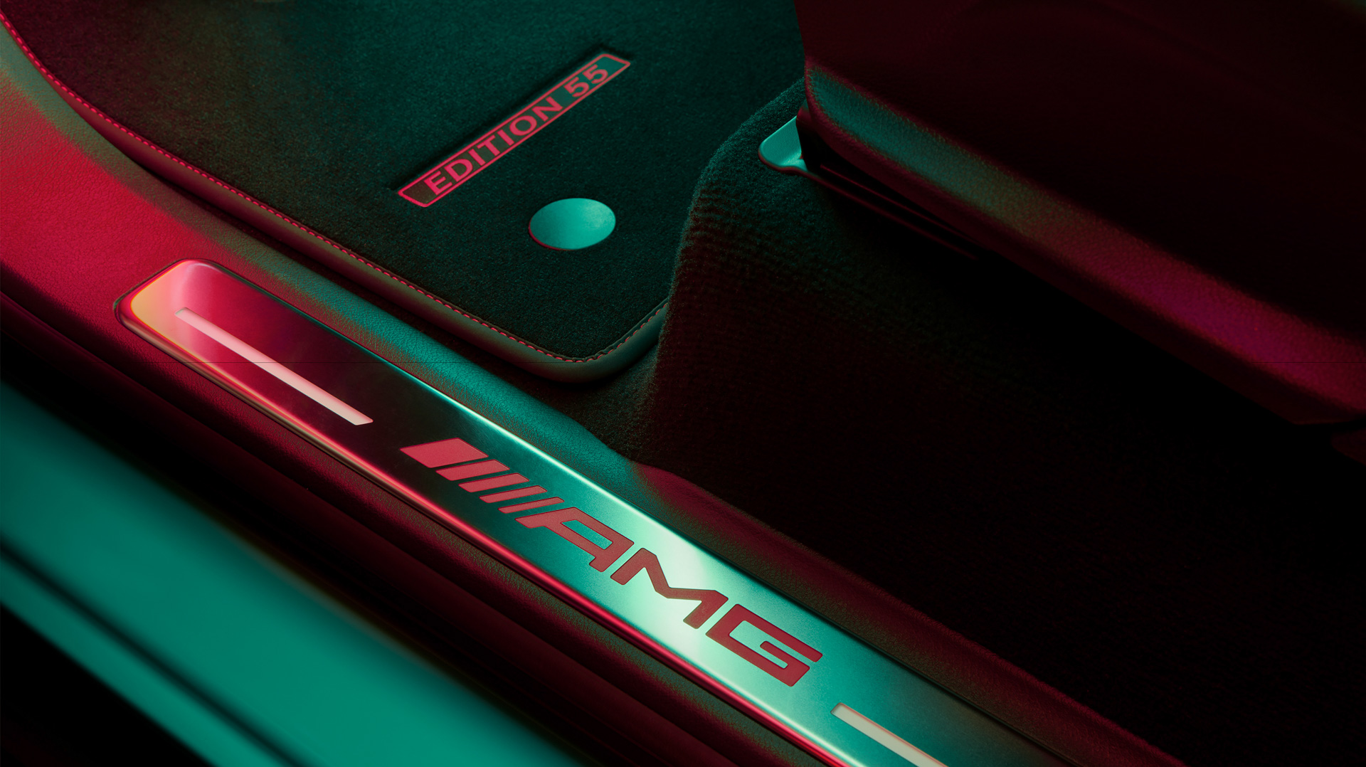 Download 2022 Mercedes-AMG G 63 Edition 55 - Door Sill HD Wallpaper 1920x1078 #5