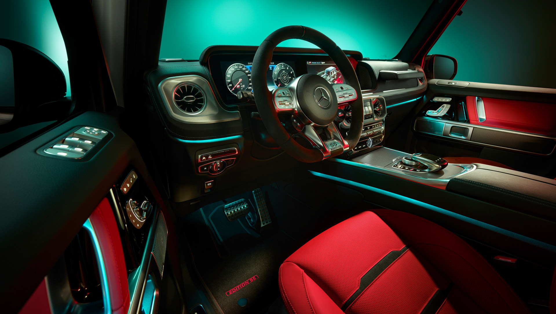 Download 2022 Mercedes-AMG G 63 Edition 55 - Interior HD Wallpaper 1920x1083 #6