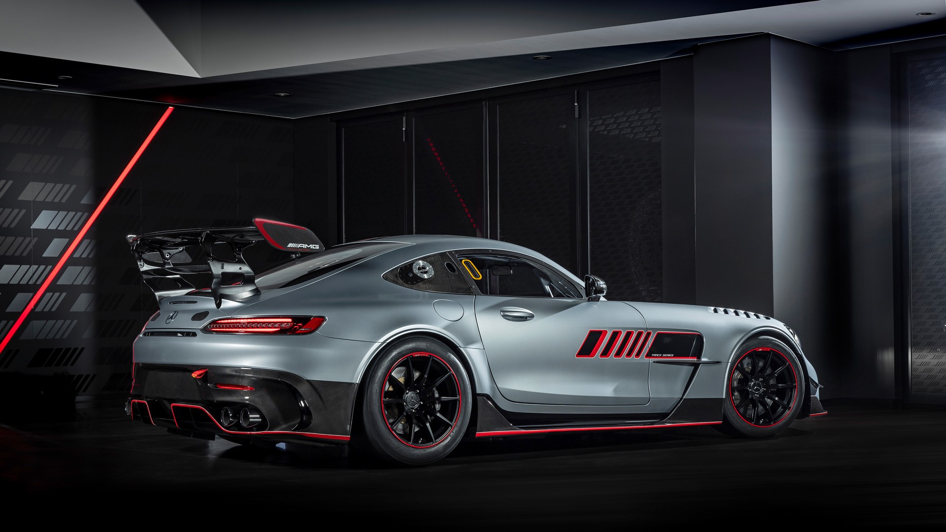Download 2022 Mercedes-AMG GT Track Series - Side HD Wallpaper 1920x1080 #3
