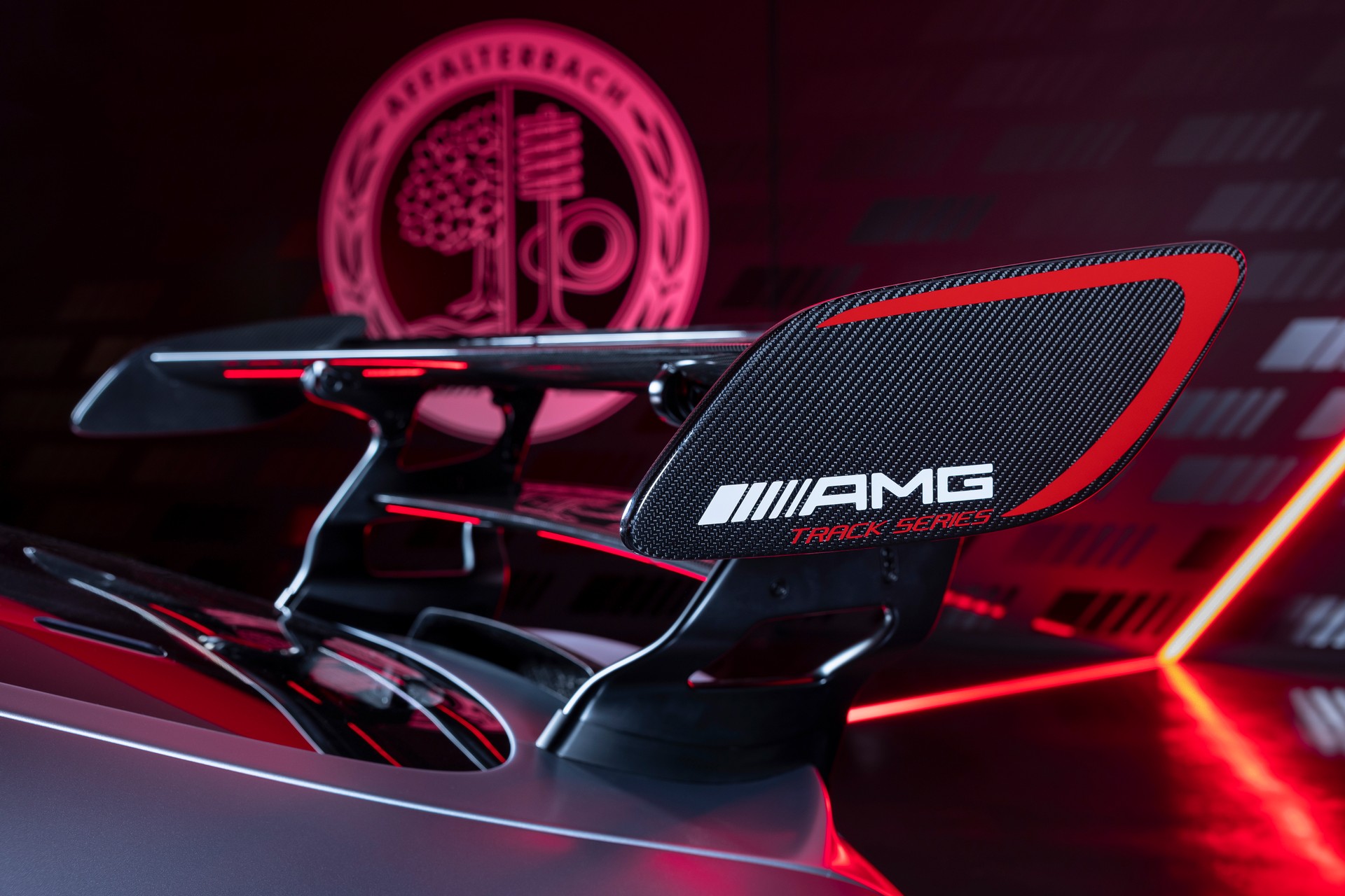 Download 2022 Mercedes-AMG GT Track Series - Spoiler HD Wallpaper 1920x1280 #9