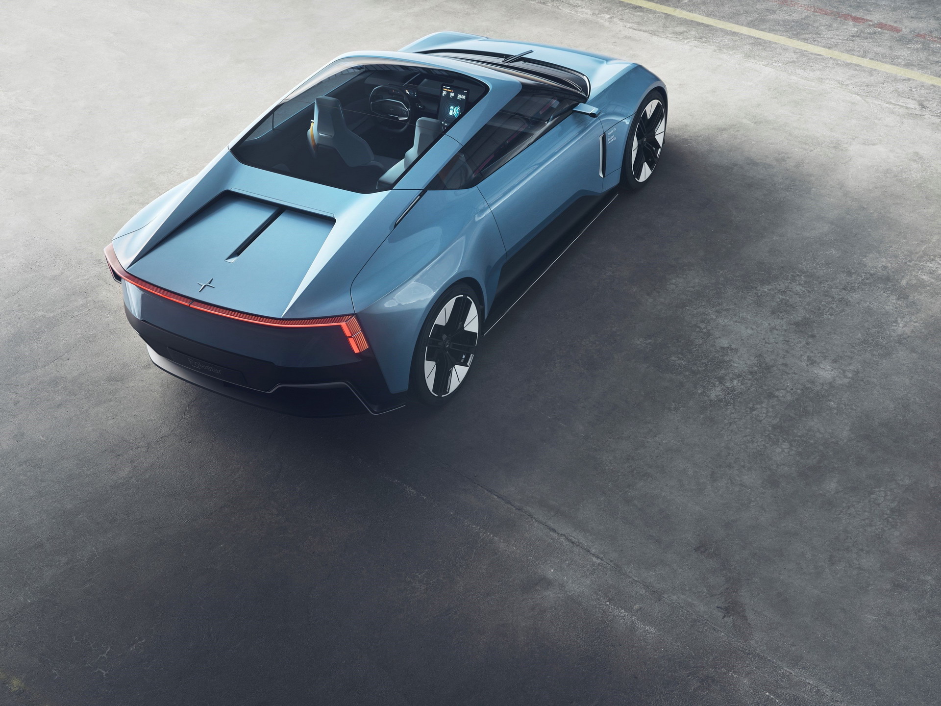 Download 2022 Polestar O2 Concept - Rear Three-Quarter HD Wallpaper 1920x1440 #9