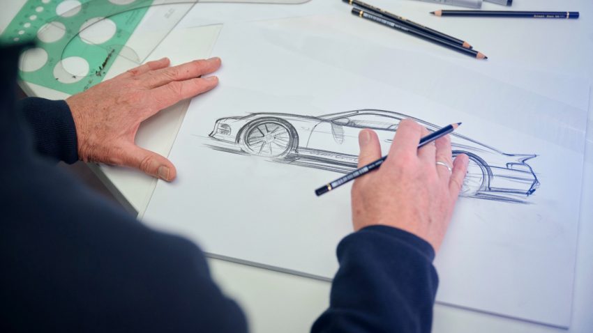 2022 Porsche 911 Classic Club Coupe - Design Sketch Wallpaper 850x478 #36