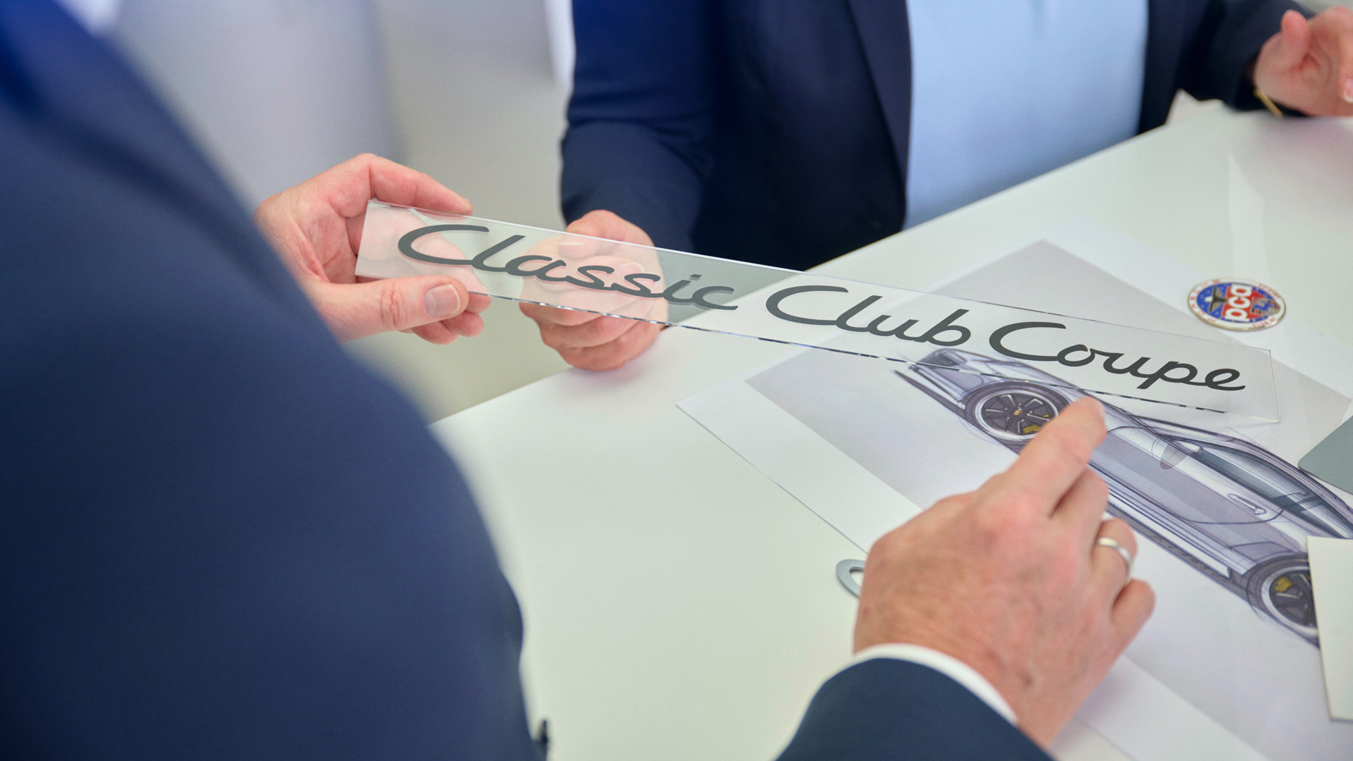 Download 2022 Porsche 911 Classic Club Coupe - Design Sketch HD Wallpaper 1920x1080 #34