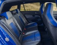 2022 Volkswagen Golf R Estate - UK version - Interior, Rear Seats Wallpaper 190x150
