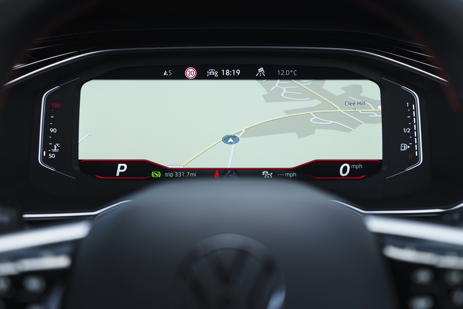 Download 2022 Volkswagen Polo GTI - UK version - Instrument Cluster HD Wallpaper 1921x1281 #22