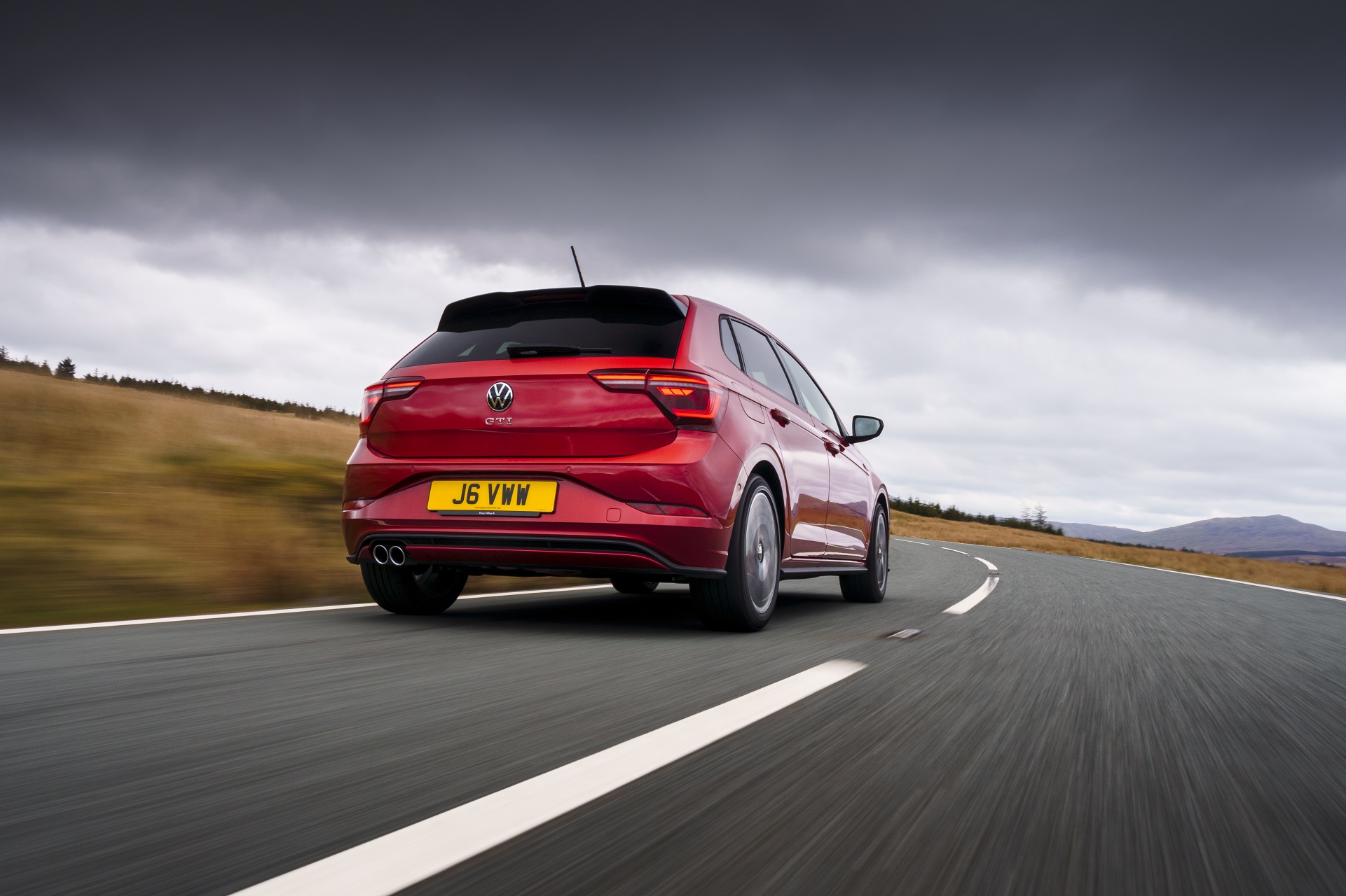 Download 2022 Volkswagen Polo GTI - UK version - Rear HD Wallpaper 1921x1280 #9