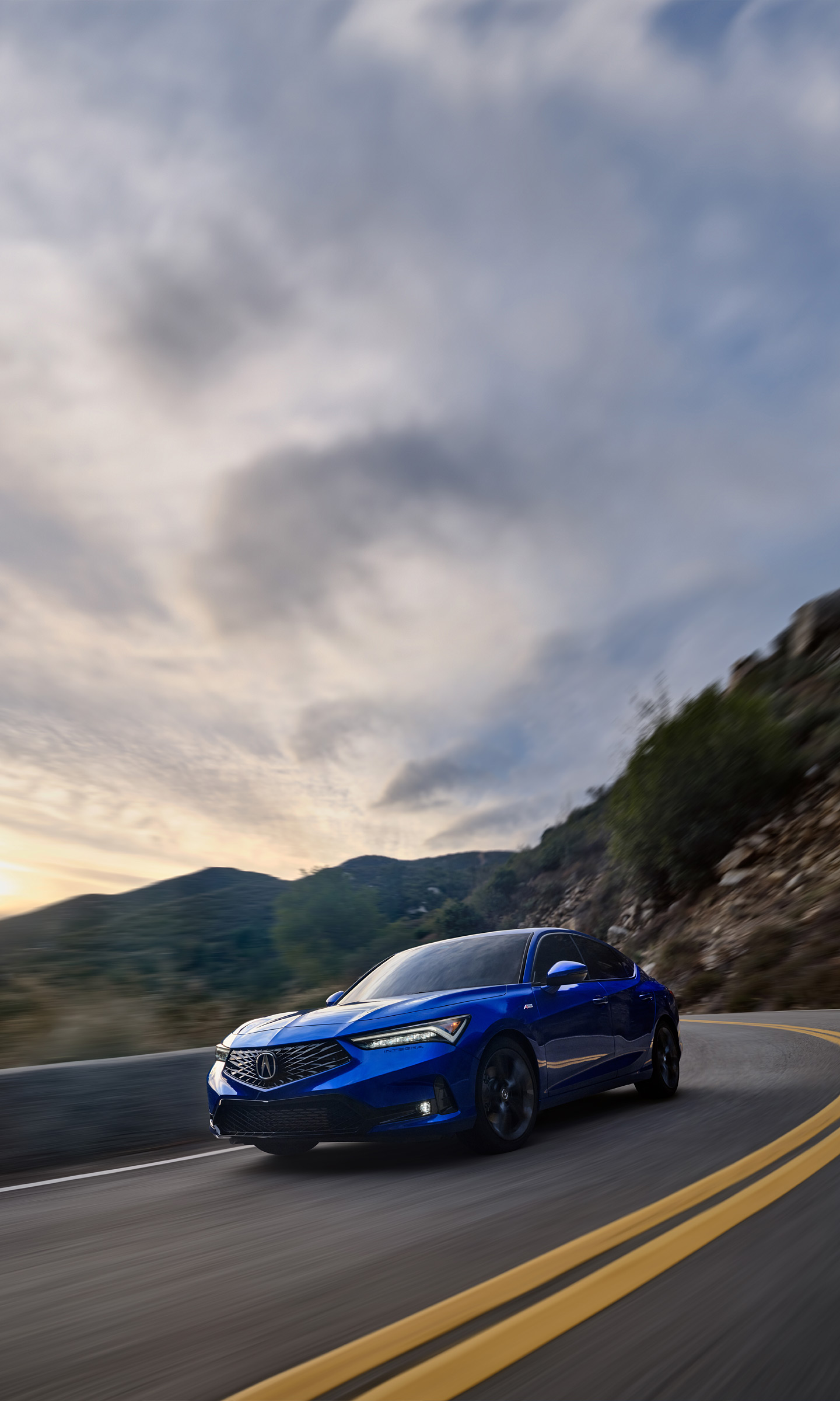 Download 2023 Acura Integra - Front Three-Quarter HD Phone Wallpaper 1440x2400 #6