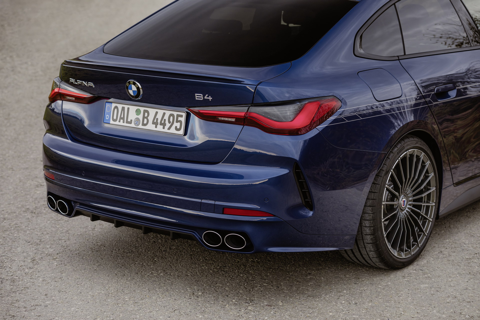 Download 2023 Alpina B4 Gran Coupe - Detail HD Wallpaper 1921x1281 #41