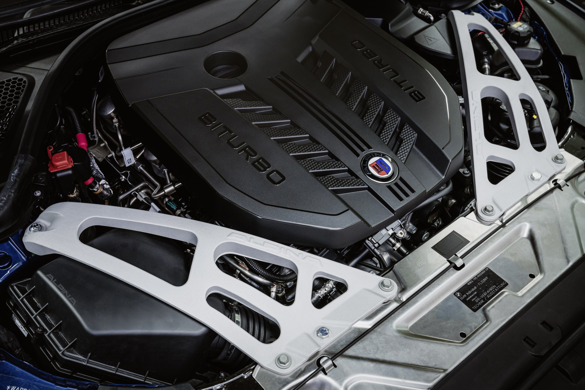 Download 2023 Alpina B4 Gran Coupe - Engine HD Wallpaper 1921x1281 #45
