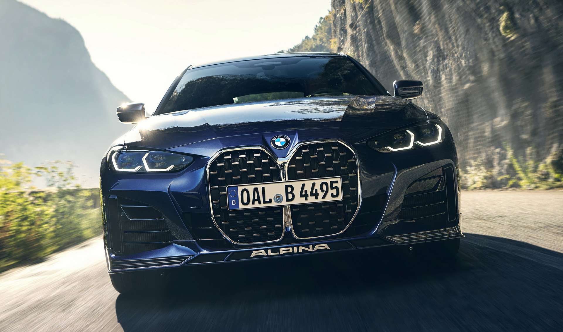 Download 2023 Alpina B4 Gran Coupe - Front HD Wallpaper 1921x1135 #11