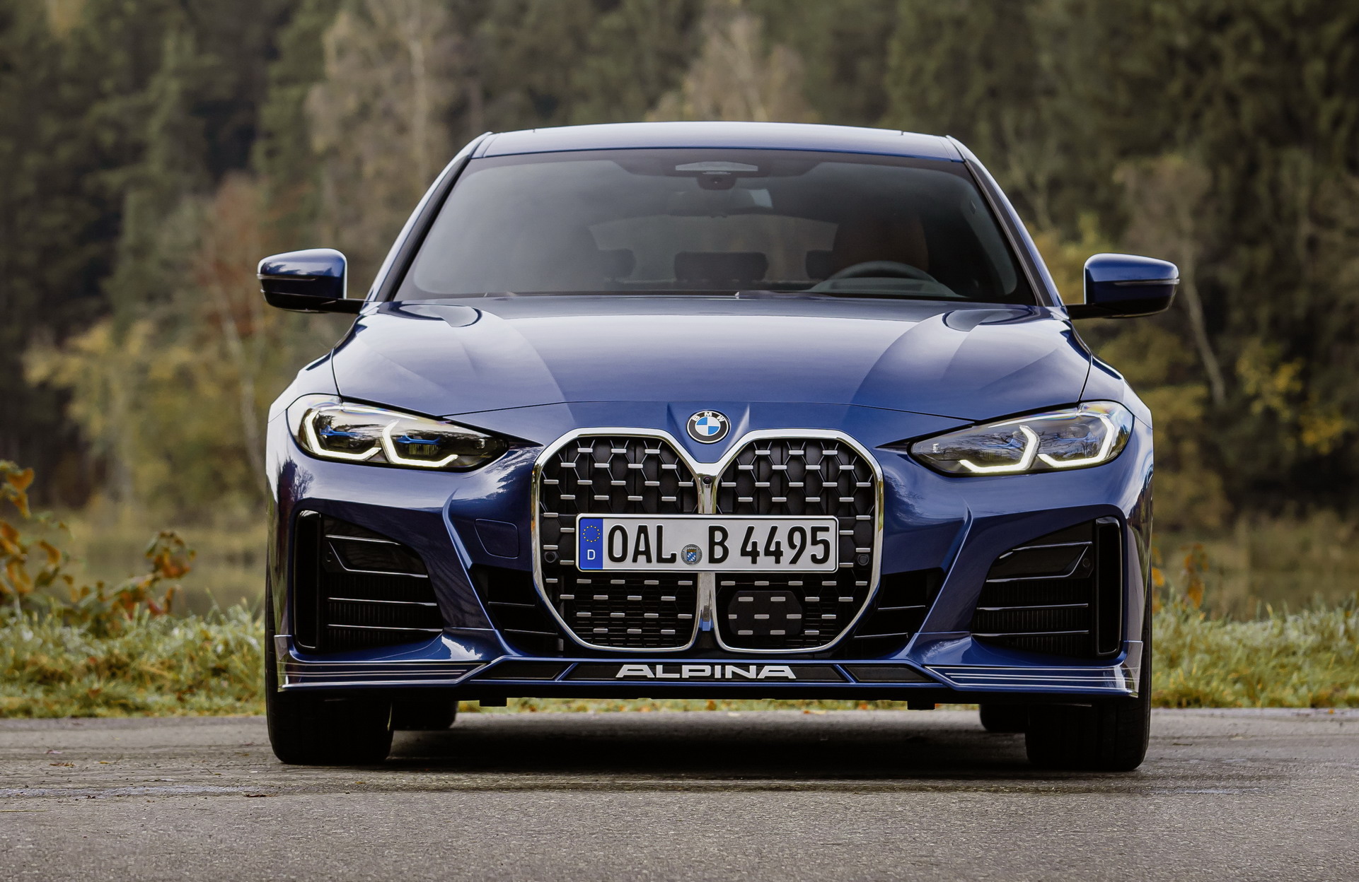 Download 2023 Alpina B4 Gran Coupe - Front HD Wallpaper 1921x1248 #27