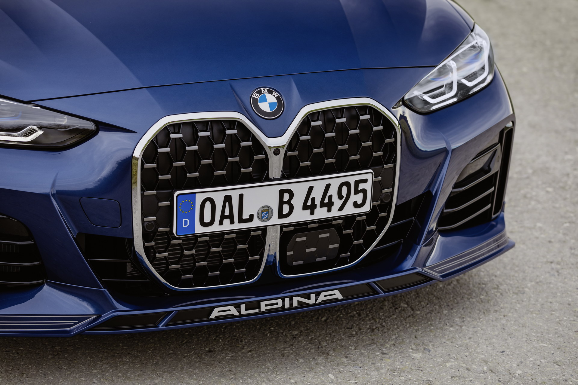 Download 2023 Alpina B4 Gran Coupe - Grille HD Wallpaper 1921x1281 #33
