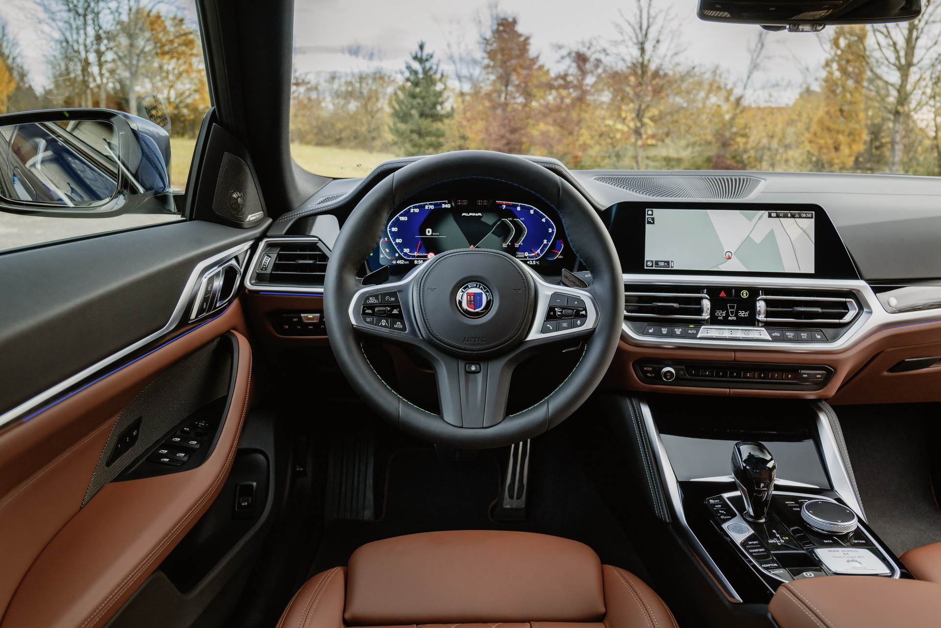 Download 2023 Alpina B4 Gran Coupe - Interior, Cockpit HD Wallpaper 1921x1282 #47