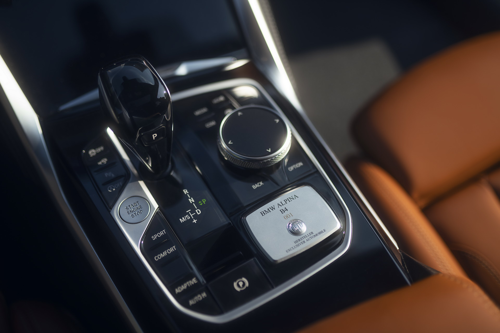 Download 2023 Alpina B4 Gran Coupe - Interior, Detail HD Wallpaper 1921x1281 #53