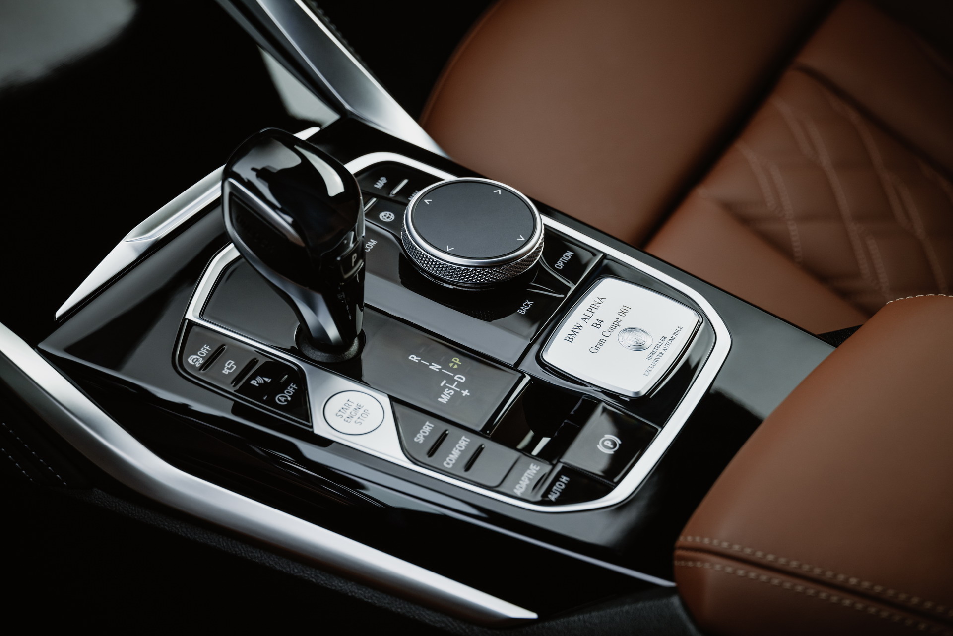 Download 2023 Alpina B4 Gran Coupe - Interior, Detail HD Wallpaper 1921x1282 #54