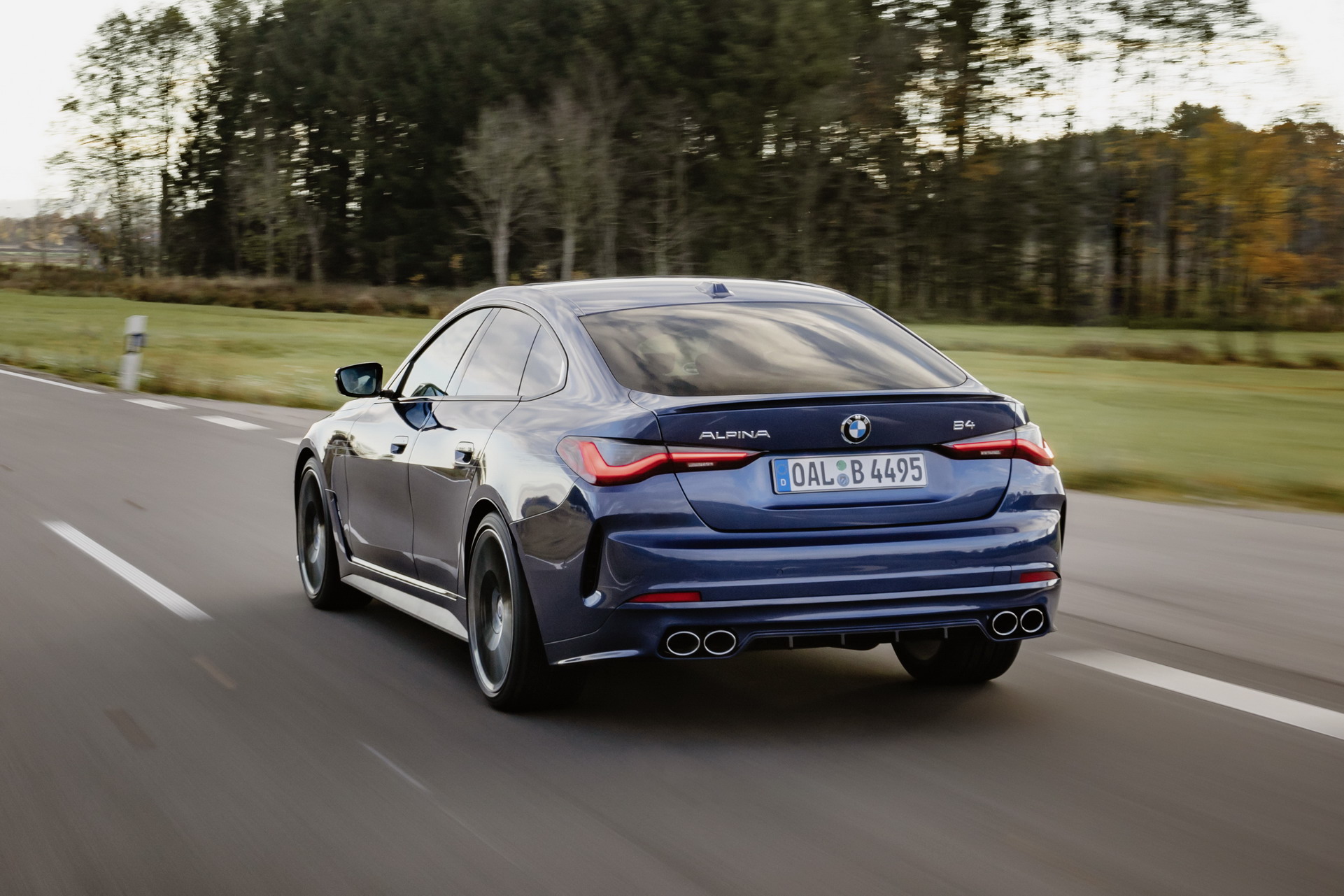 Download 2023 Alpina B4 Gran Coupe - Rear HD Wallpaper 1921x1281 #16