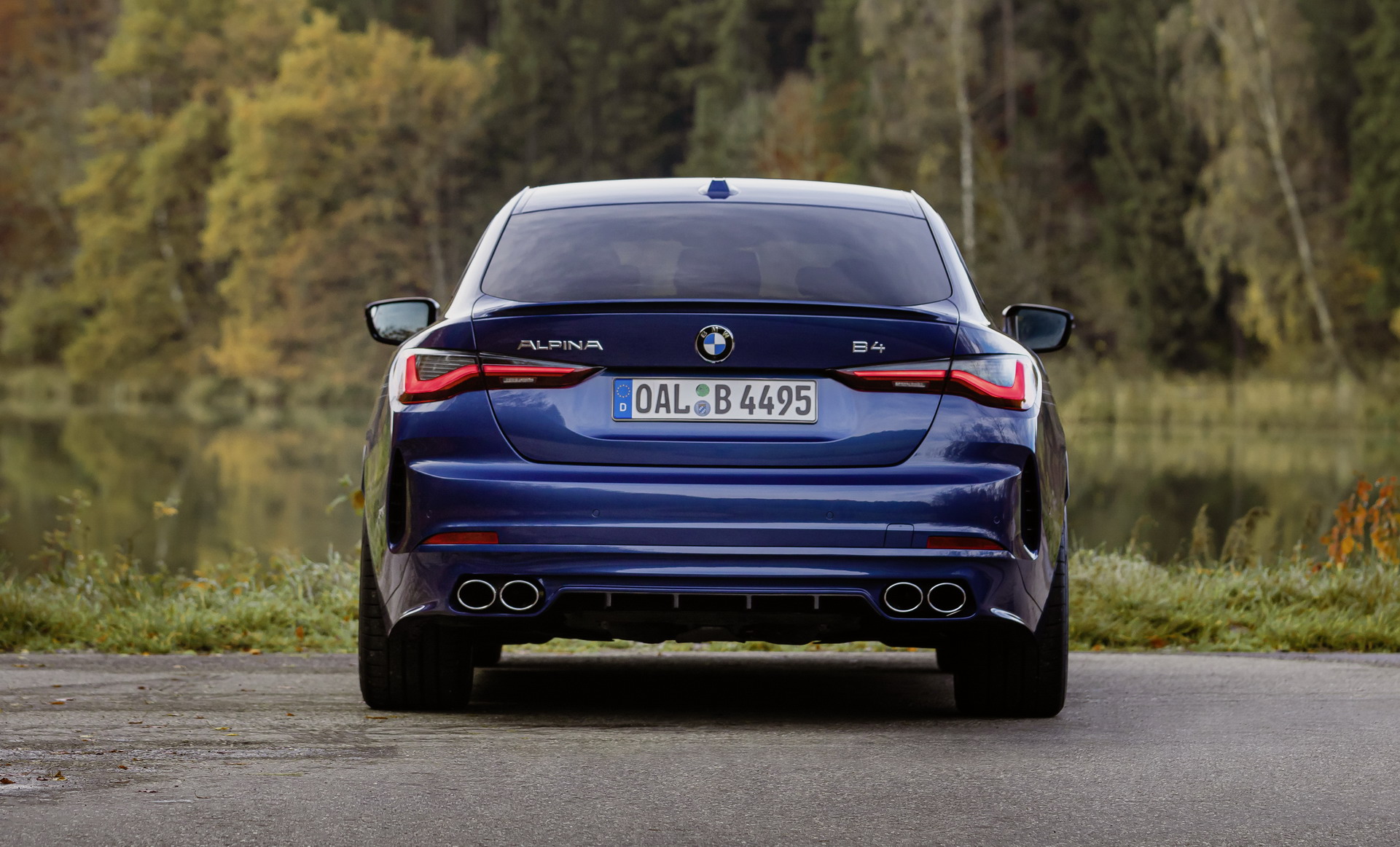 Download 2023 Alpina B4 Gran Coupe - Rear HD Wallpaper 1921x1163 #29