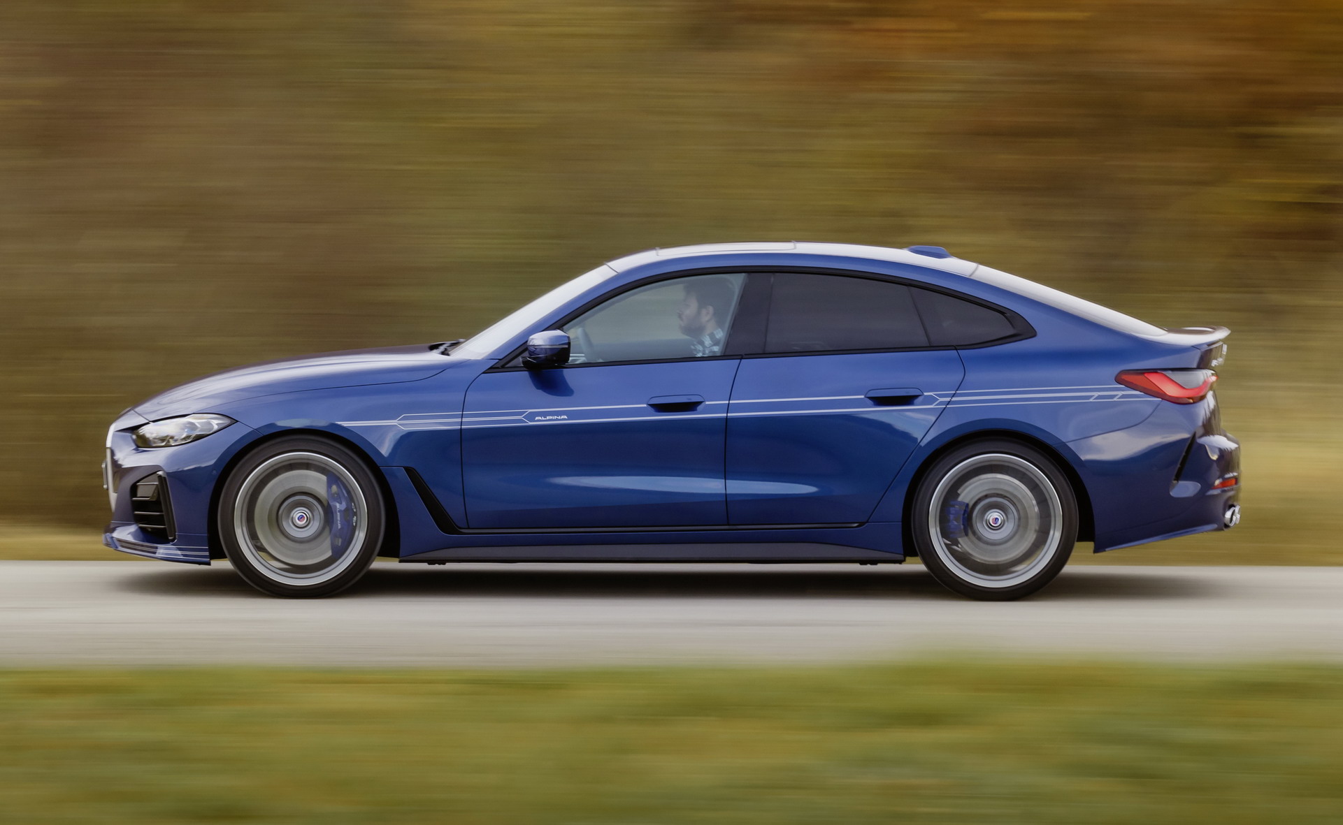 Download 2023 Alpina B4 Gran Coupe - Side HD Wallpaper 1921x1181 #21