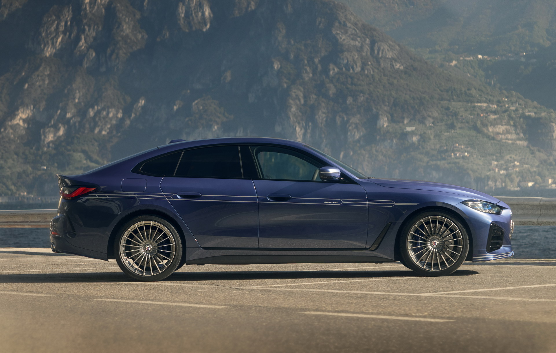 Download 2023 Alpina B4 Gran Coupe - Side HD Wallpaper 1921x1221 #25