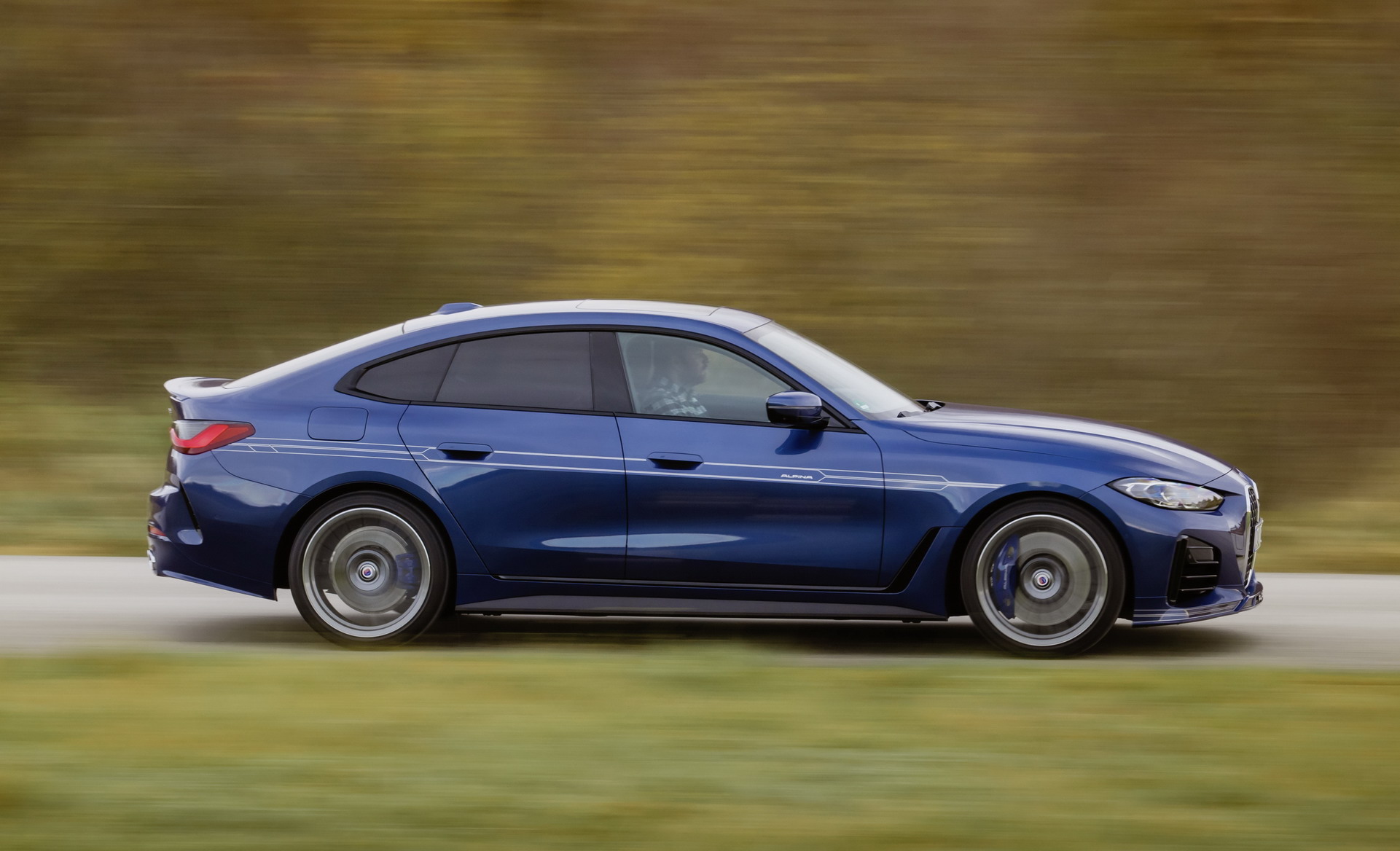 Download 2023 Alpina B4 Gran Coupe - Side HD Wallpaper 1921x1168 #20