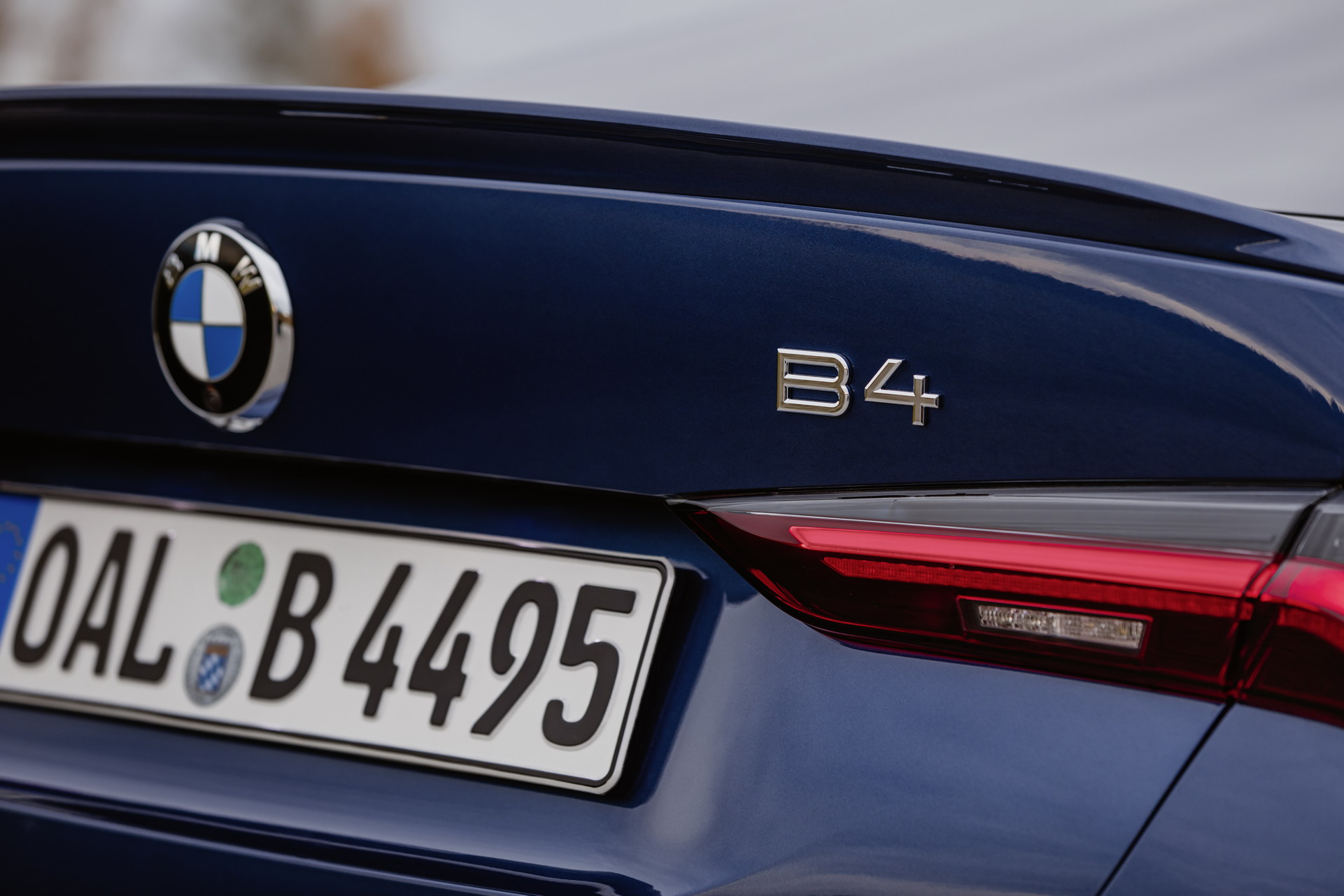 Download 2023 Alpina B4 Gran Coupe - Tail Light HD Wallpaper 1921x1281 #44