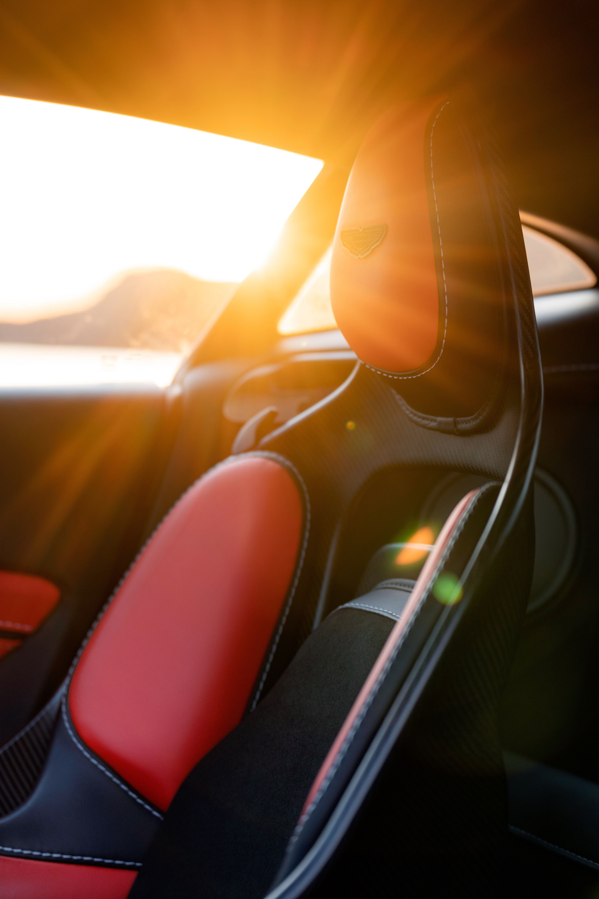 Download 2023 Aston Martin V12 Vantage - Interior, Seats HD Phone Wallpaper 1920x2880 #38