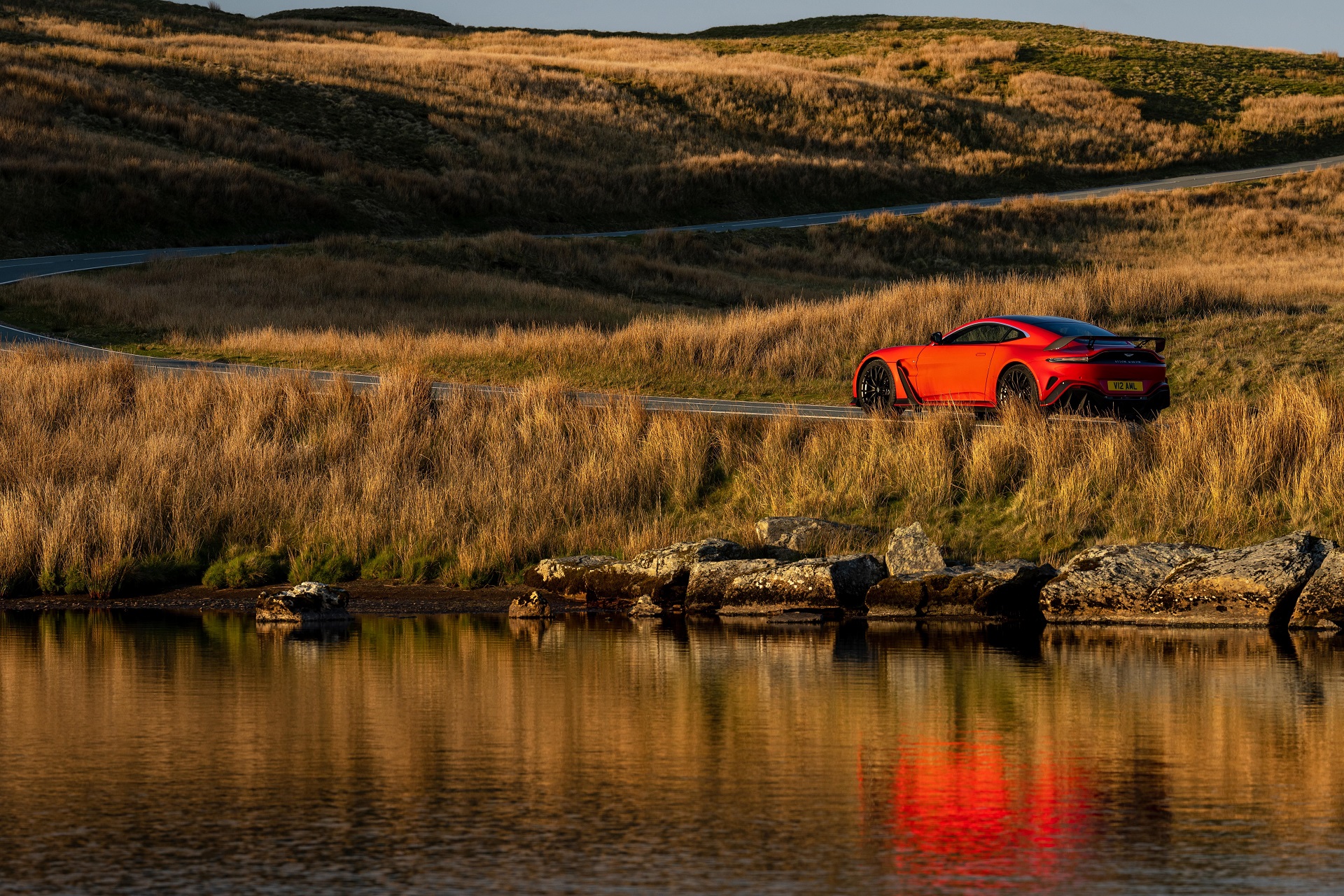 Download 2023 Aston Martin V12 Vantage - Rear Three-Quarter HD Wallpaper 1920x1280 #22