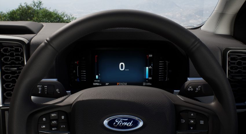 2023 Ford Ranger Sport - AU version - Interior, Steering Wheel Wallpaper 850x462 #8