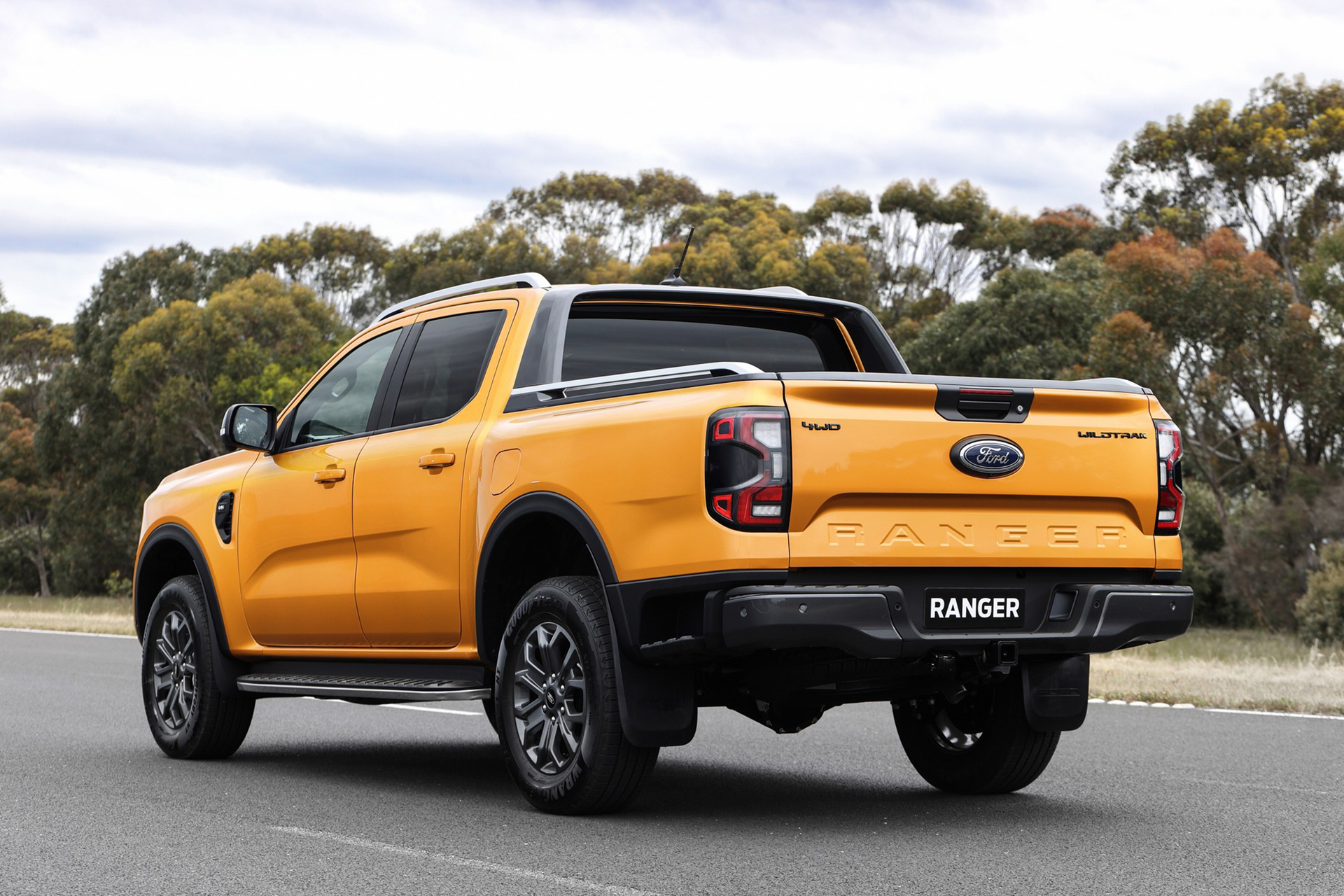 Download 2023 Ford Ranger Wildtrak - AU version - Rear Three-Quarter HD Wallpaper 1920x1280 #19