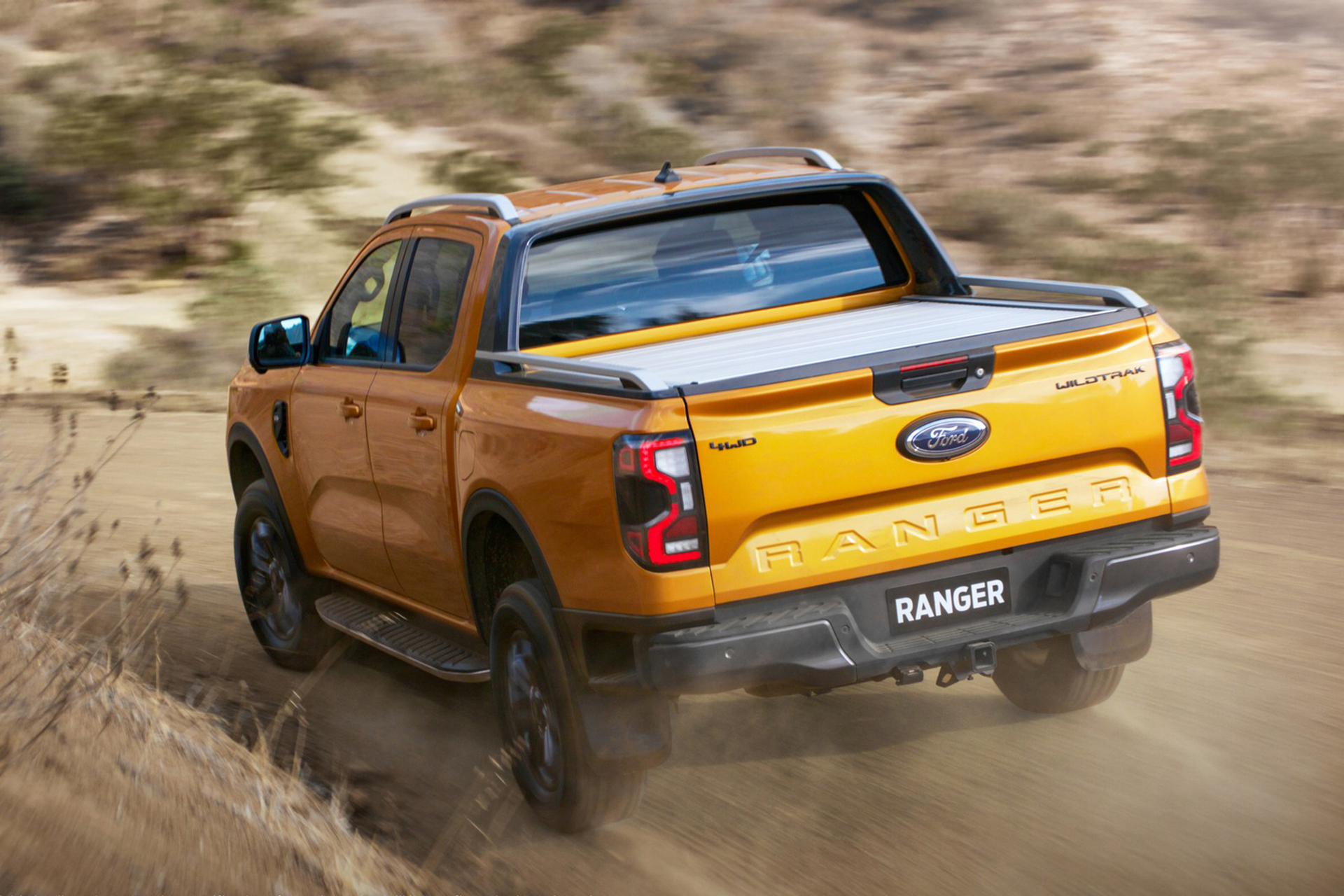 Download 2023 Ford Ranger Wildtrak - AU version - Rear HD Wallpaper 1920x1280 #12