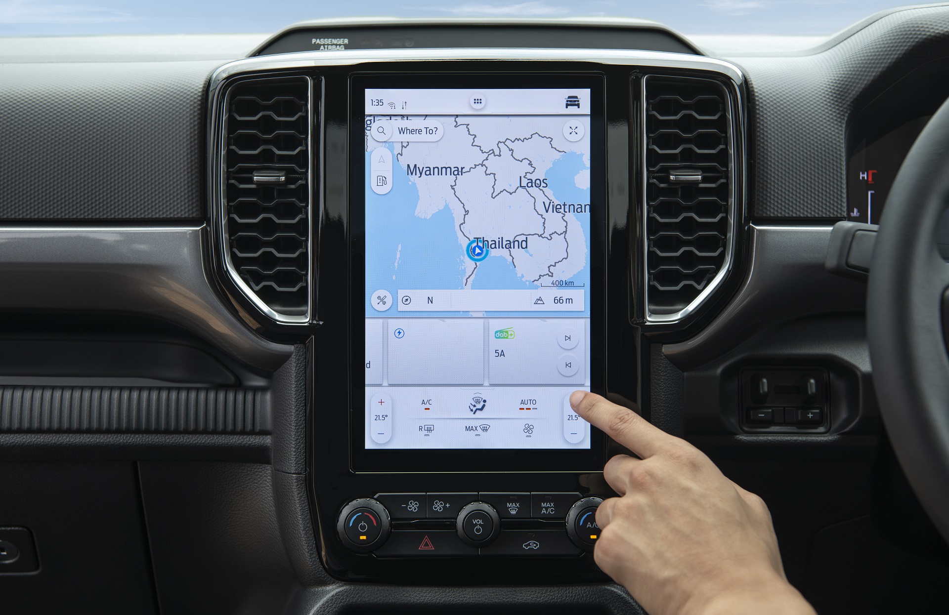 Download 2023 Ford Ranger XLT - AU version - Central Console HD Wallpaper 1920x1245 #18